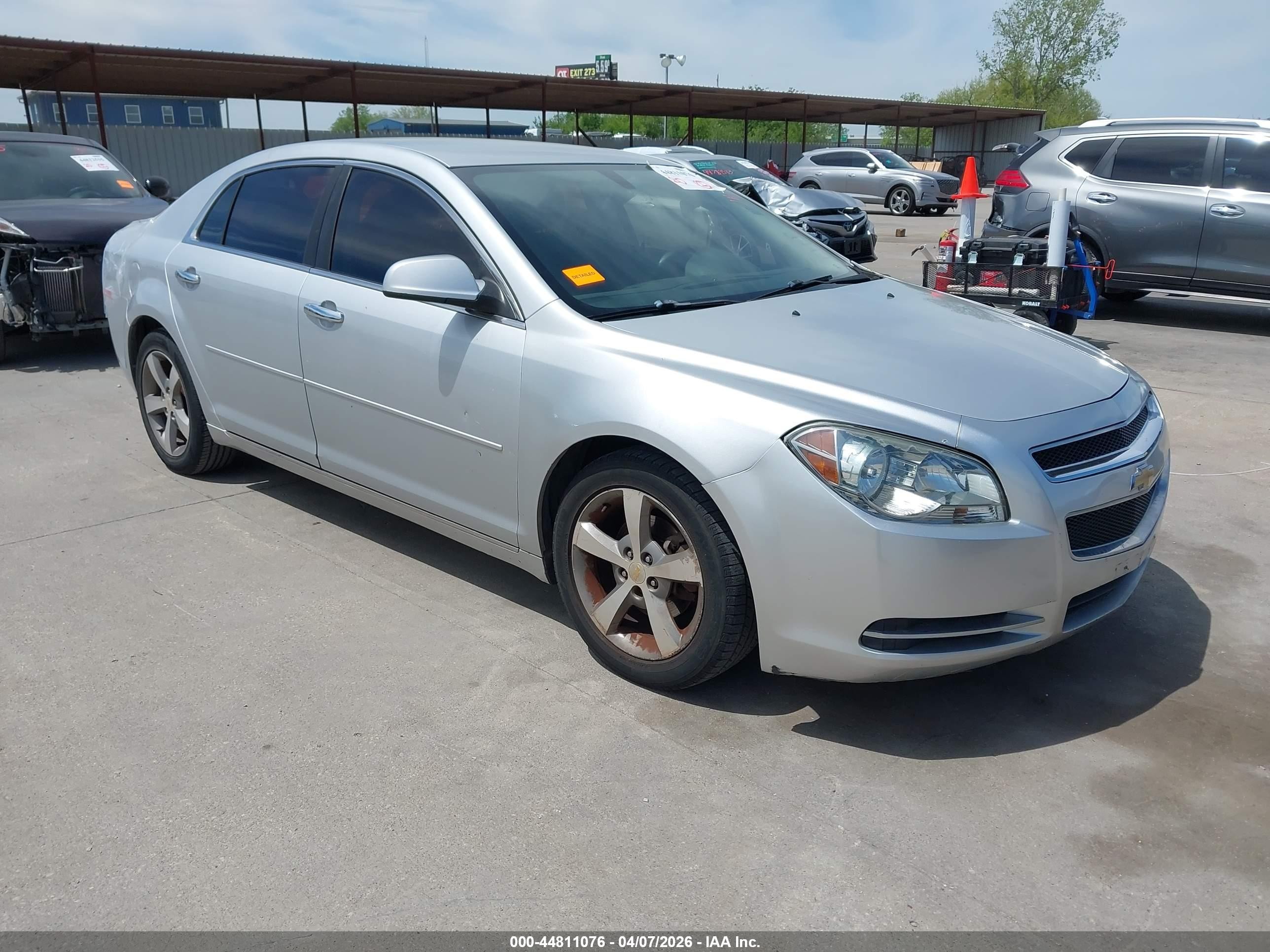 2012 Chevrolet Malibu 1lt Silver vin: 1G1ZC5EU0CF113593