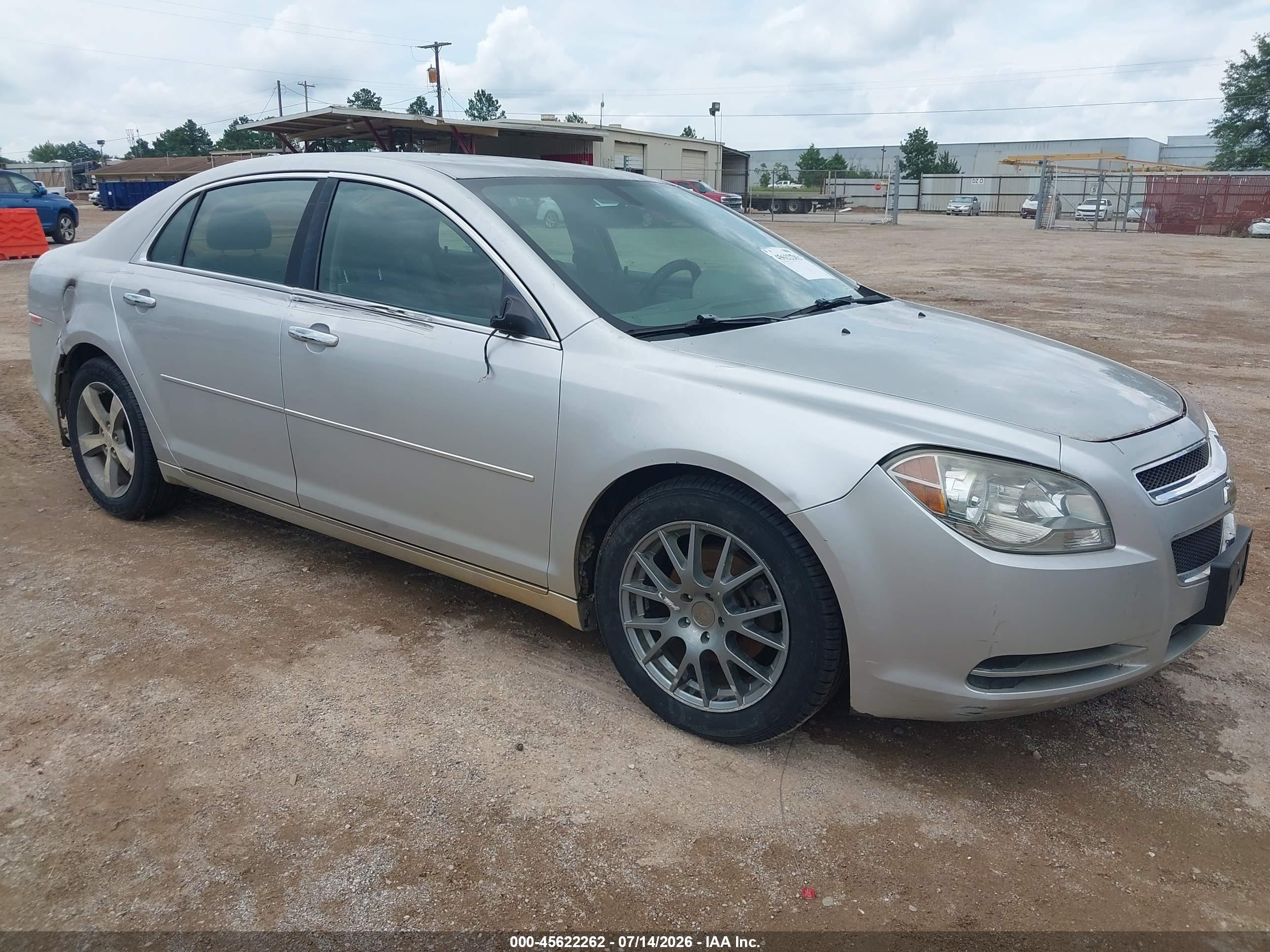 2012 Chevrolet Malibu 1lt Silver vin: 1G1ZC5EU0CF254177