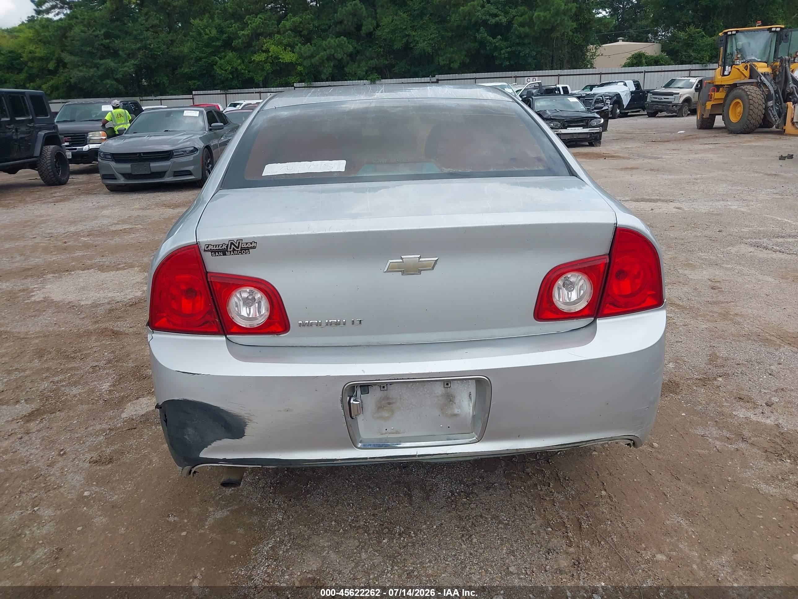 2012 Chevrolet Malibu 1lt Silver vin: 1G1ZC5EU0CF254177