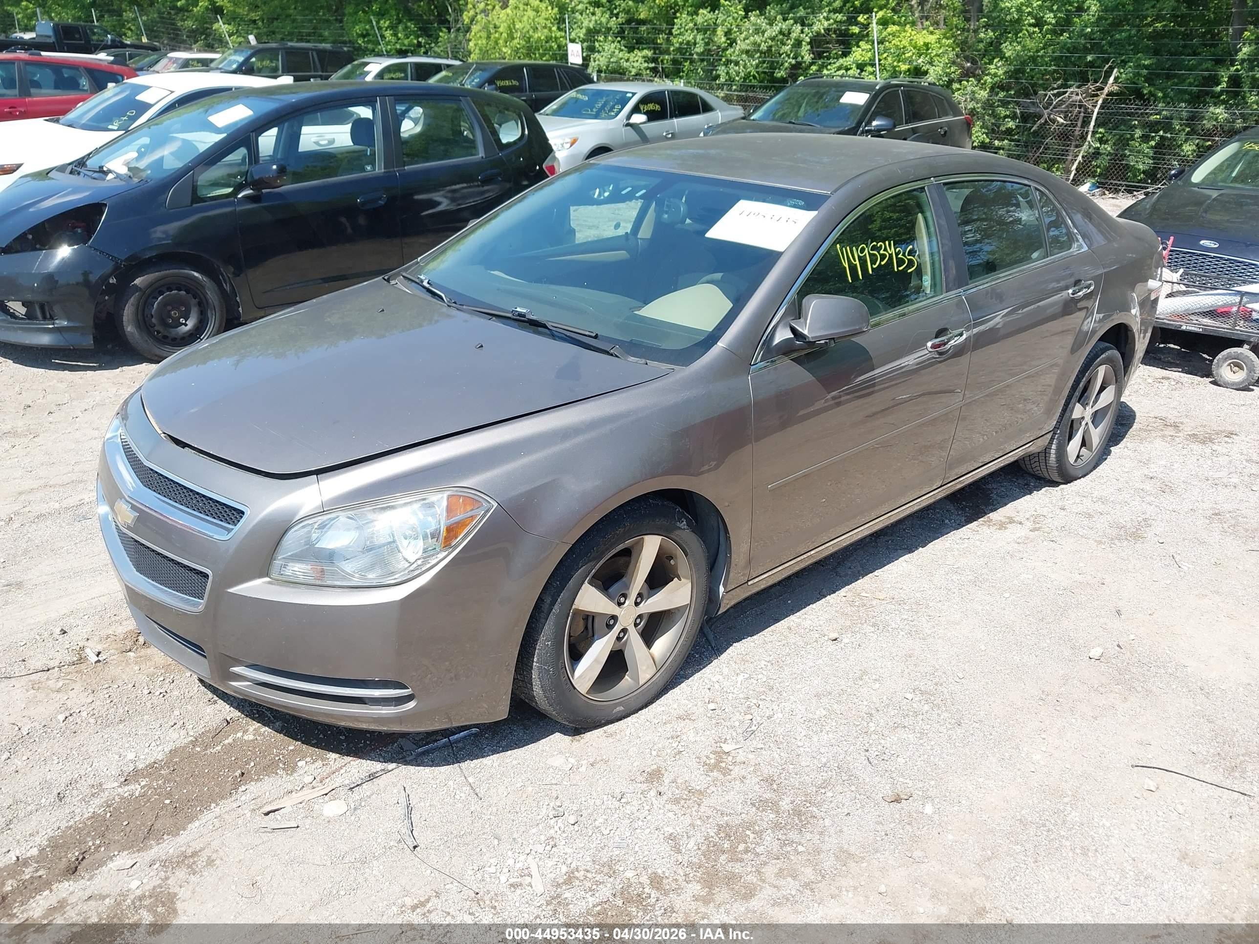2012 Chevrolet Malibu 1lt Tan vin: 1G1ZC5EU1CF162835