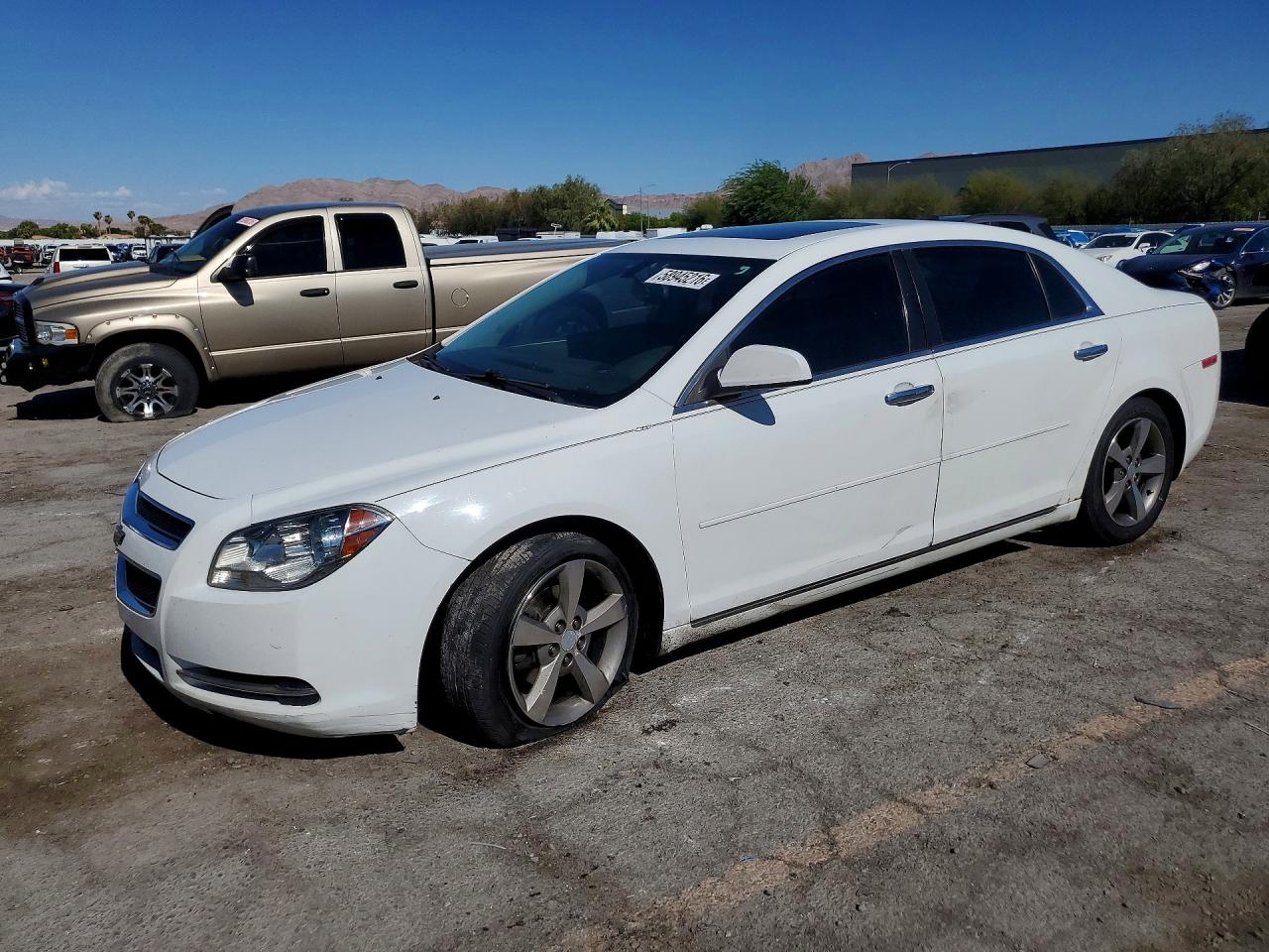 2012 Chevrolet Malibu 1lt White vin: 1G1ZC5EU1CF256875