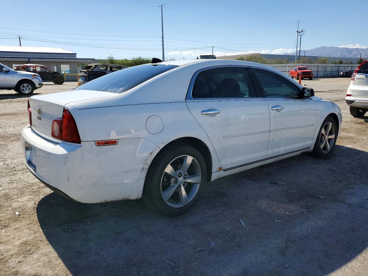 2012 Chevrolet Malibu 1lt White vin: 1G1ZC5EU1CF256875