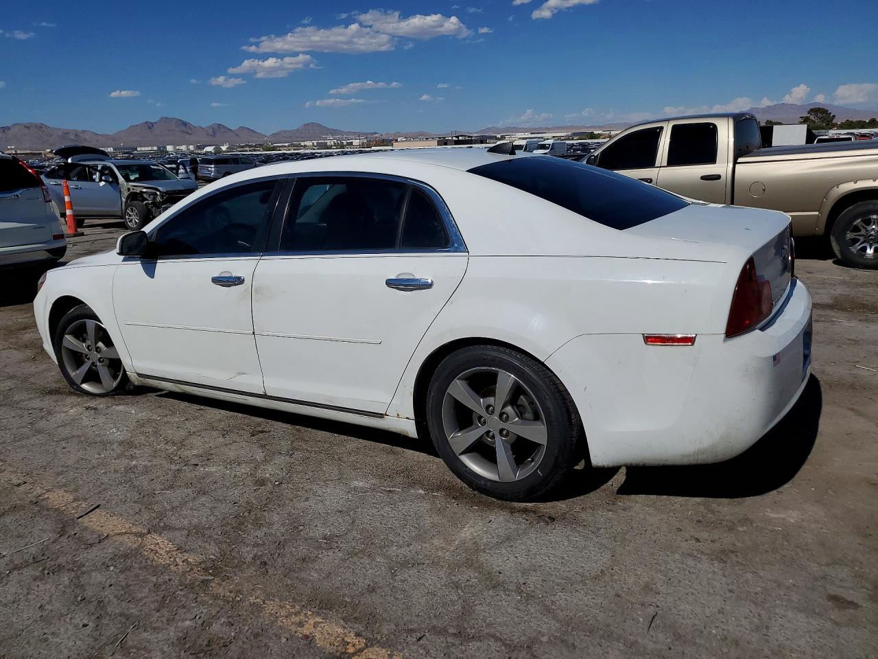 2012 Chevrolet Malibu 1lt White vin: 1G1ZC5EU1CF256875