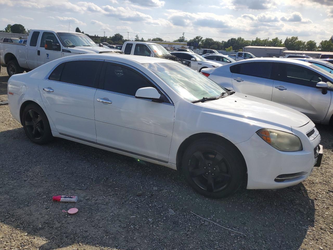 2012 Chevrolet Malibu 1lt Белый vin: 1G1ZC5EU2CF129777