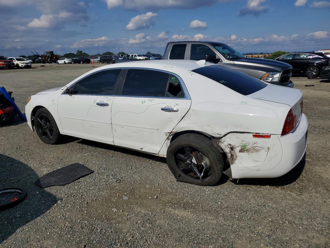 2012 Chevrolet Malibu 1lt Белый vin: 1G1ZC5EU2CF129777
