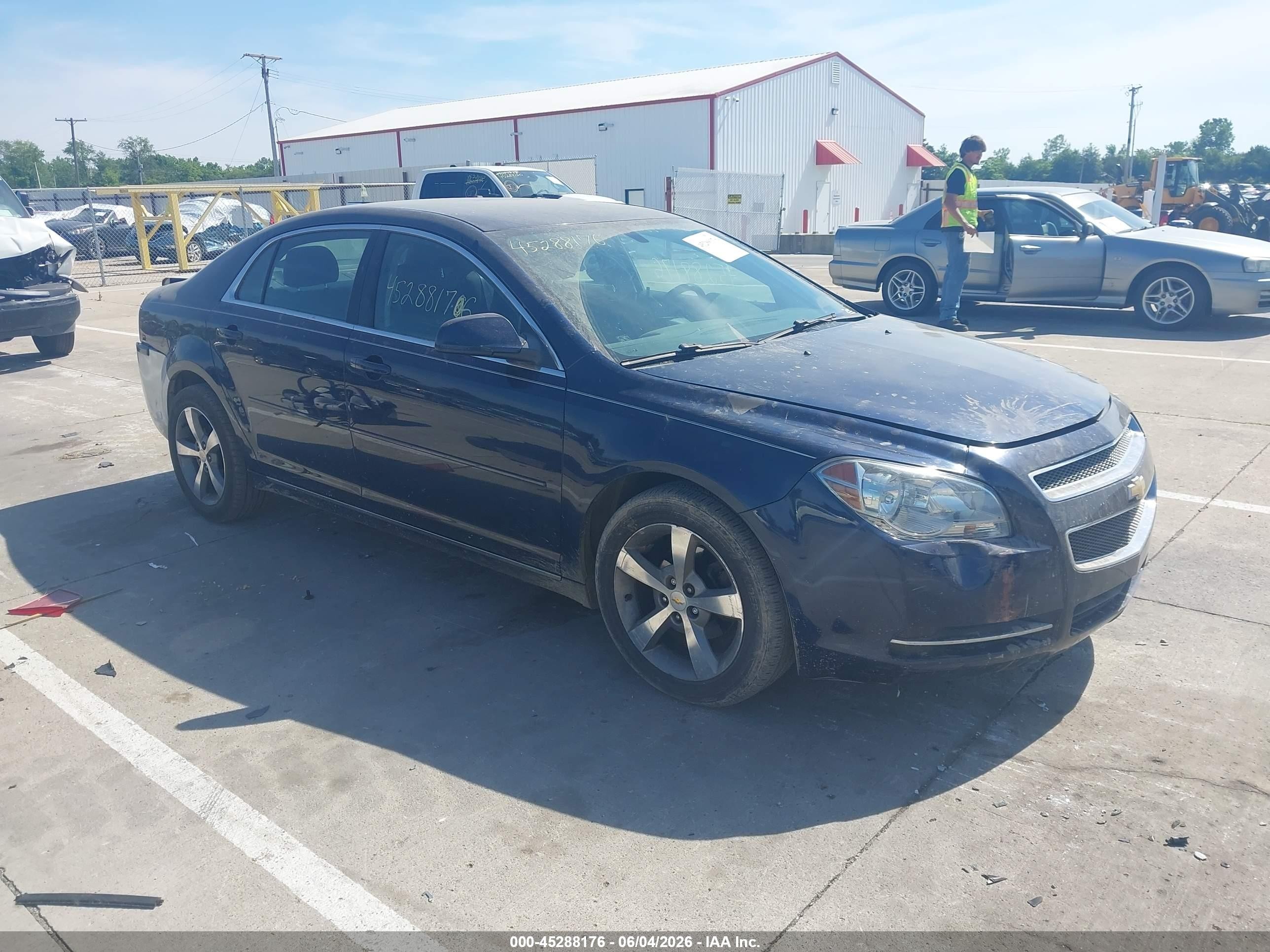 2011 Chevrolet Malibu 1lt Blue vin: 1G1ZC5EU3BF360511