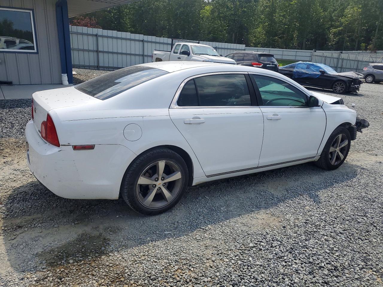 2011 Chevrolet Malibu 1lt White vin: 1G1ZC5EU3BF367118