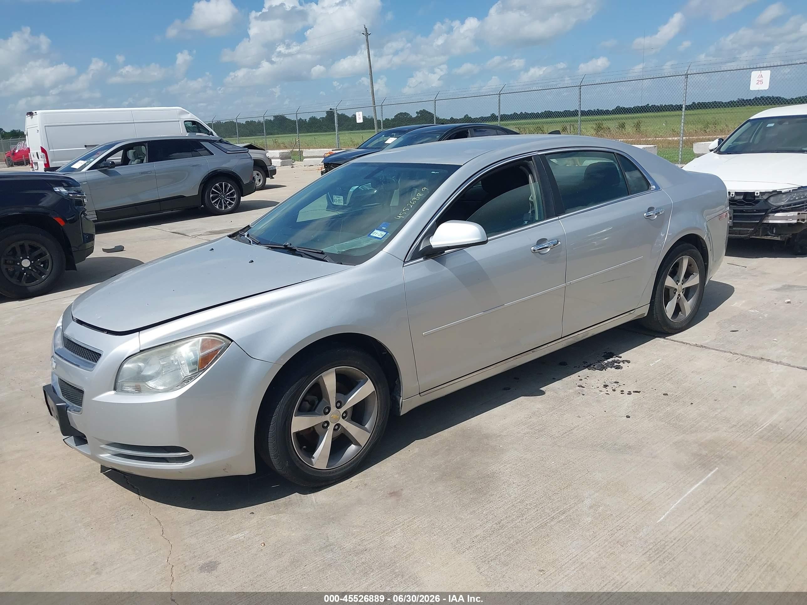 2012 Chevrolet Malibu 1lt Silver vin: 1G1ZC5EU3CF105472