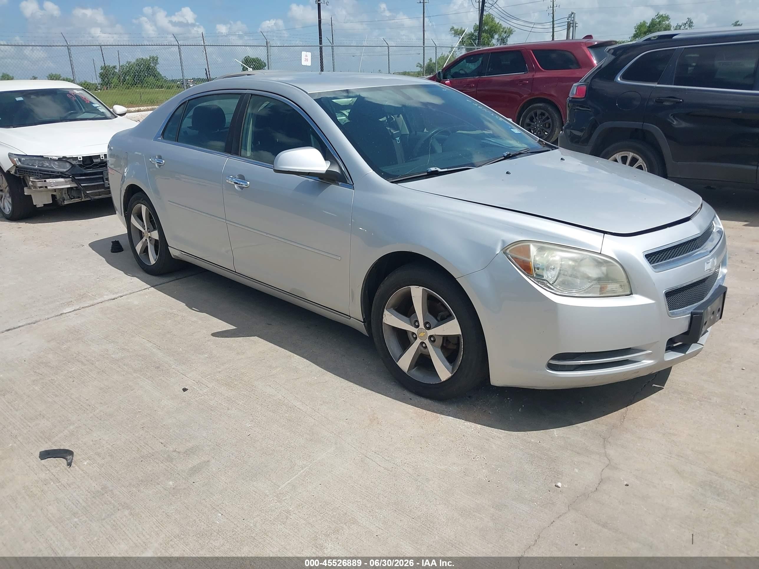 2012 Chevrolet Malibu 1lt Серебряный vin: 1G1ZC5EU3CF105472