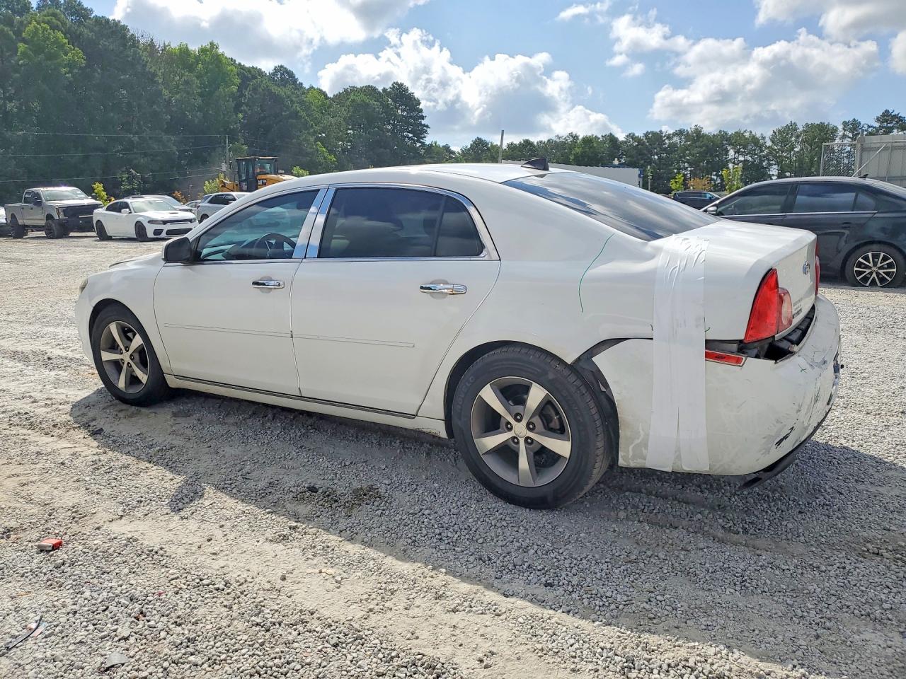 2012 Chevrolet Malibu 1lt White vin: 1G1ZC5EU3CF260006