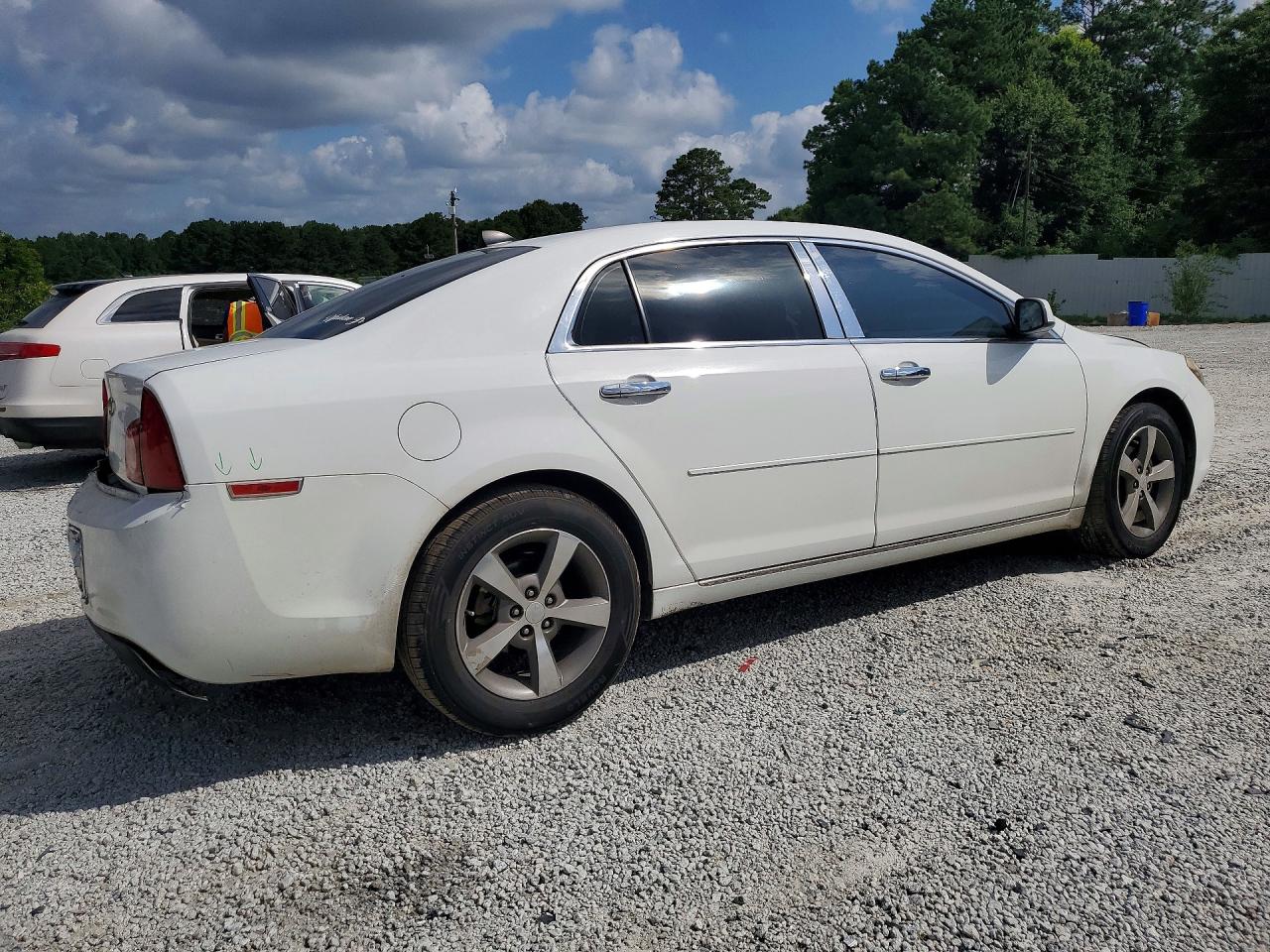 2012 Chevrolet Malibu 1lt White vin: 1G1ZC5EU3CF260006