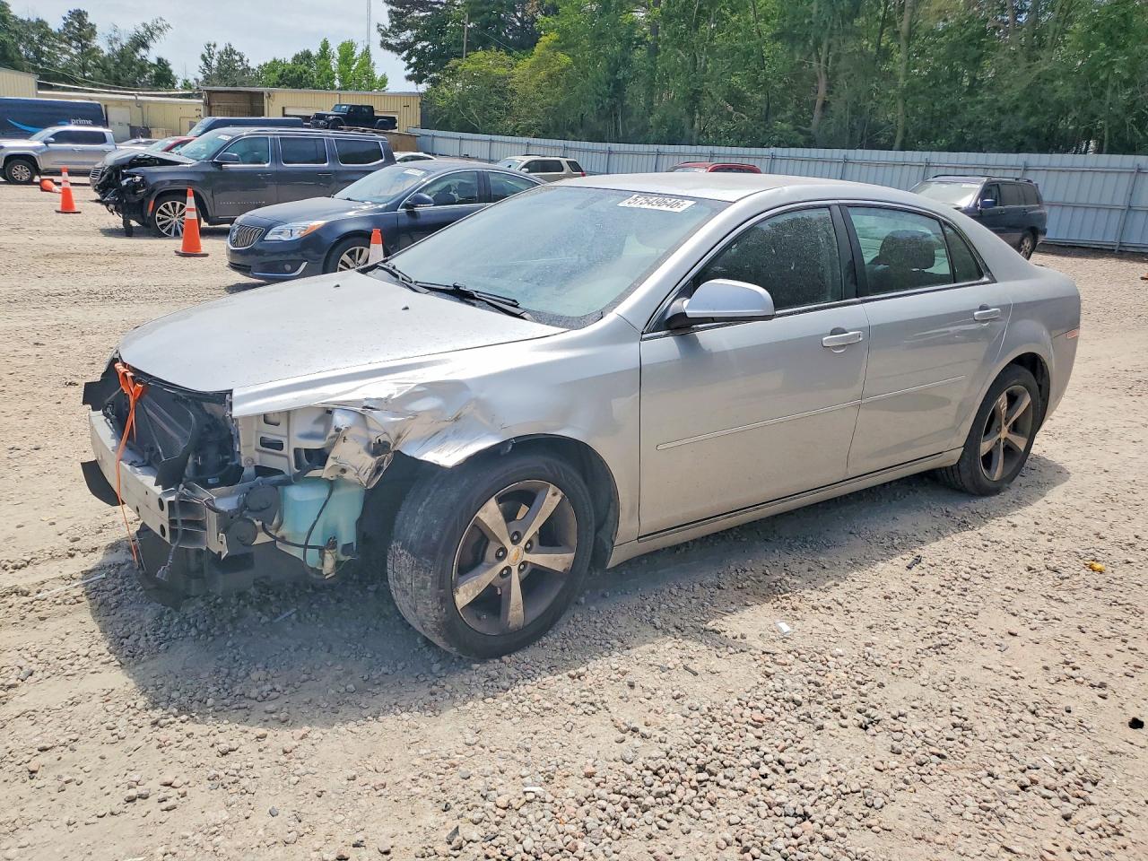 2011 Chevrolet Malibu 1lt Silver vin: 1G1ZC5EU4BF301791