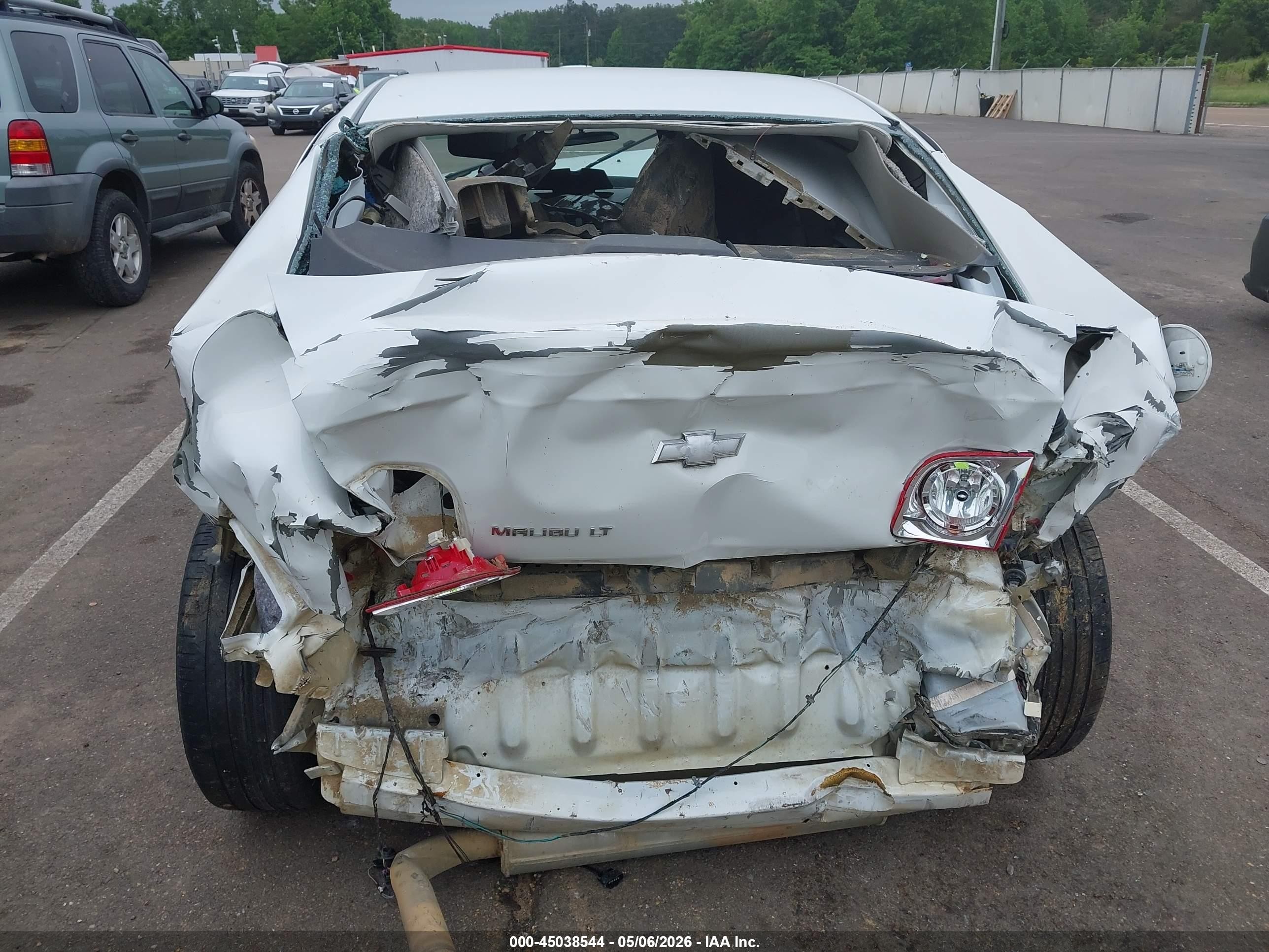 2012 Chevrolet Malibu 1lt White vin: 1G1ZC5EU4CF142319