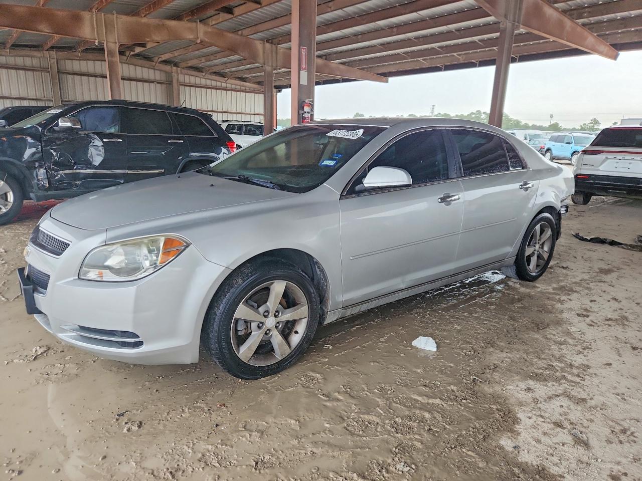 2012 Chevrolet Malibu 1lt Silver vin: 1G1ZC5EU4CF171576