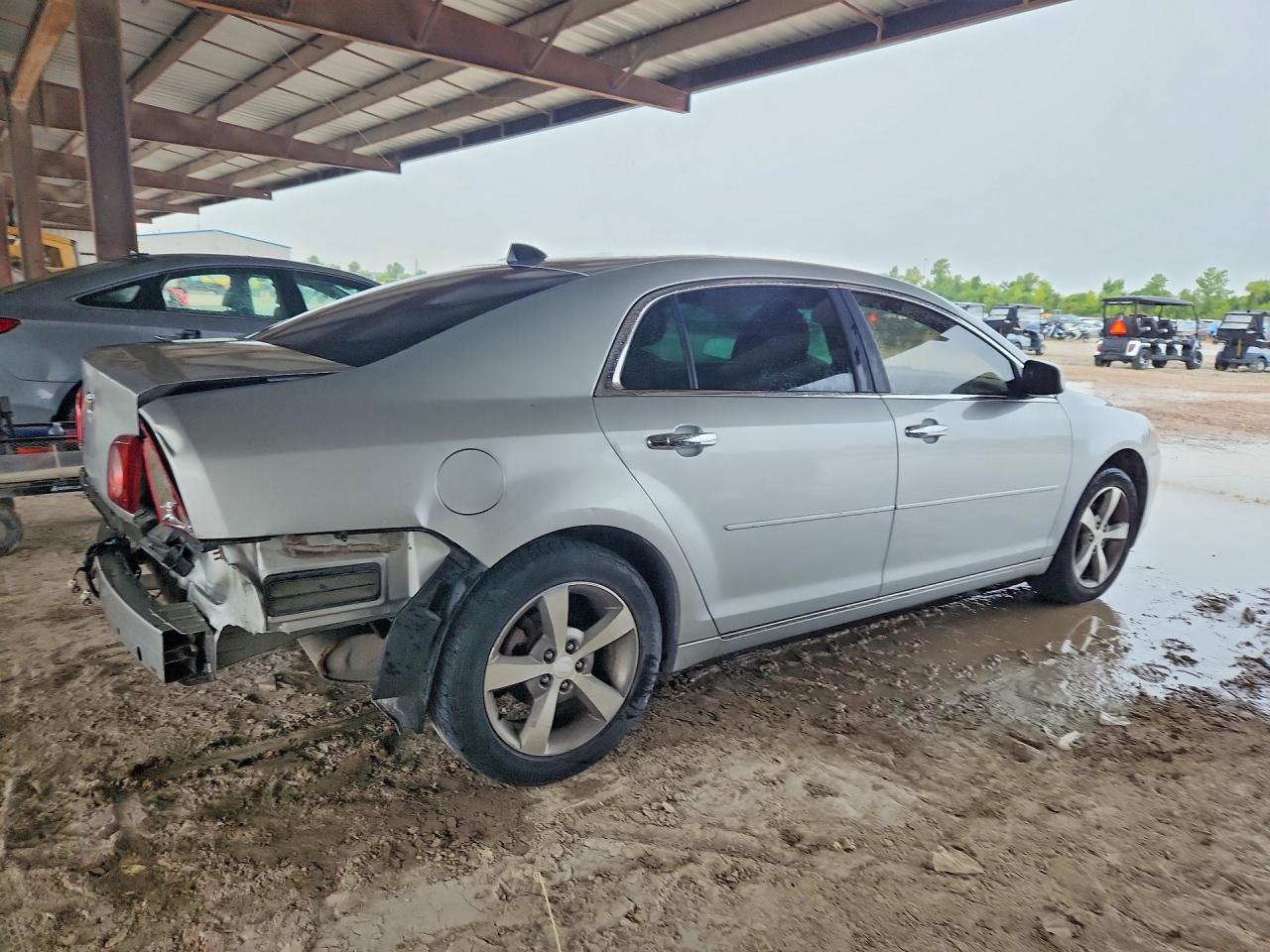 2012 Chevrolet Malibu 1lt Silver vin: 1G1ZC5EU4CF171576