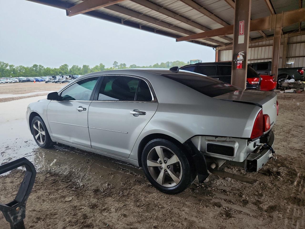 2012 Chevrolet Malibu 1lt Silver vin: 1G1ZC5EU4CF171576