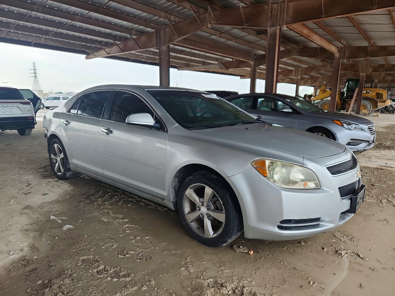 2012 Chevrolet Malibu 1lt Silver vin: 1G1ZC5EU4CF171576