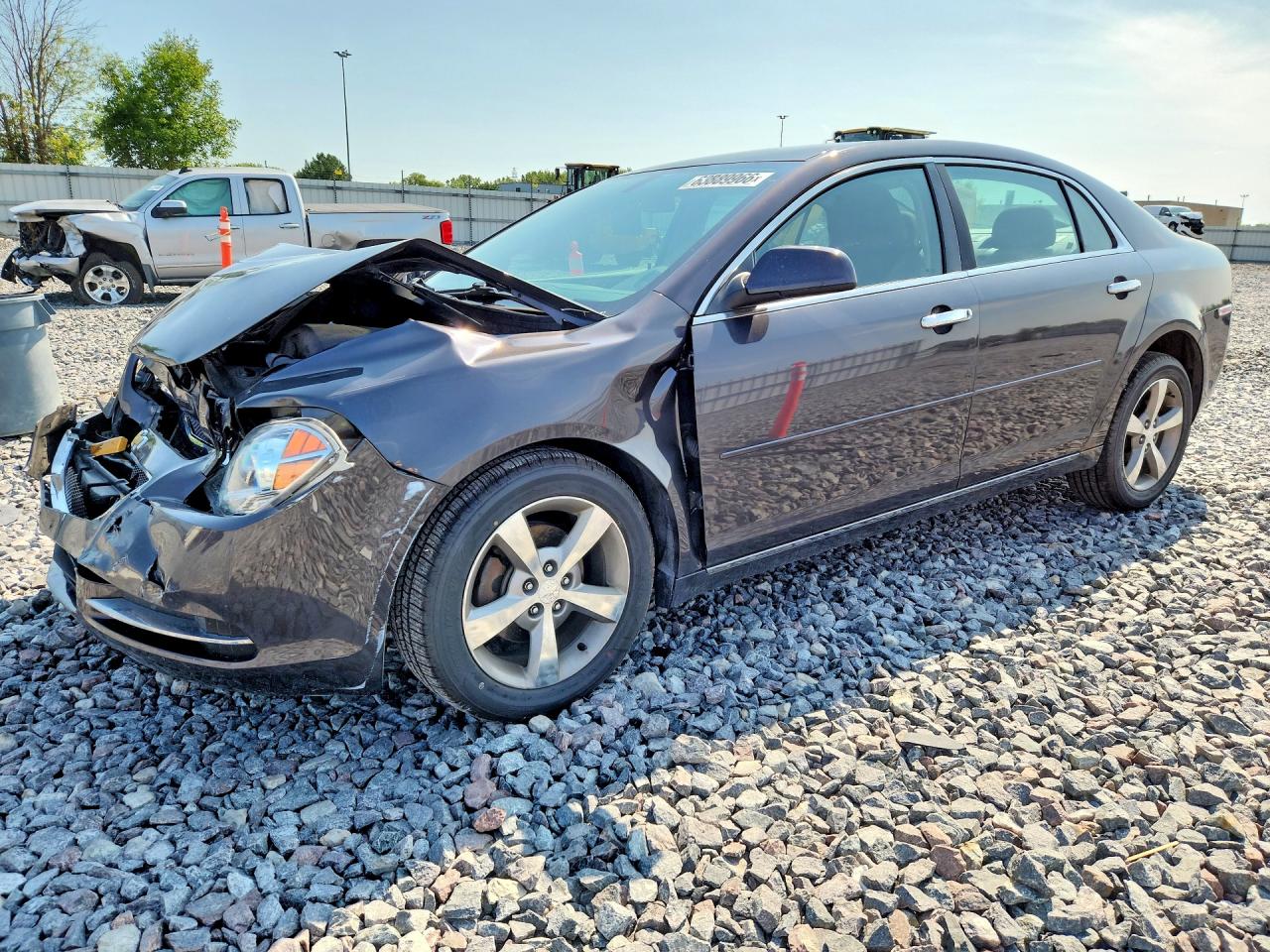 2012 Chevrolet Malibu 1lt Серый vin: 1G1ZC5EU4CF360549