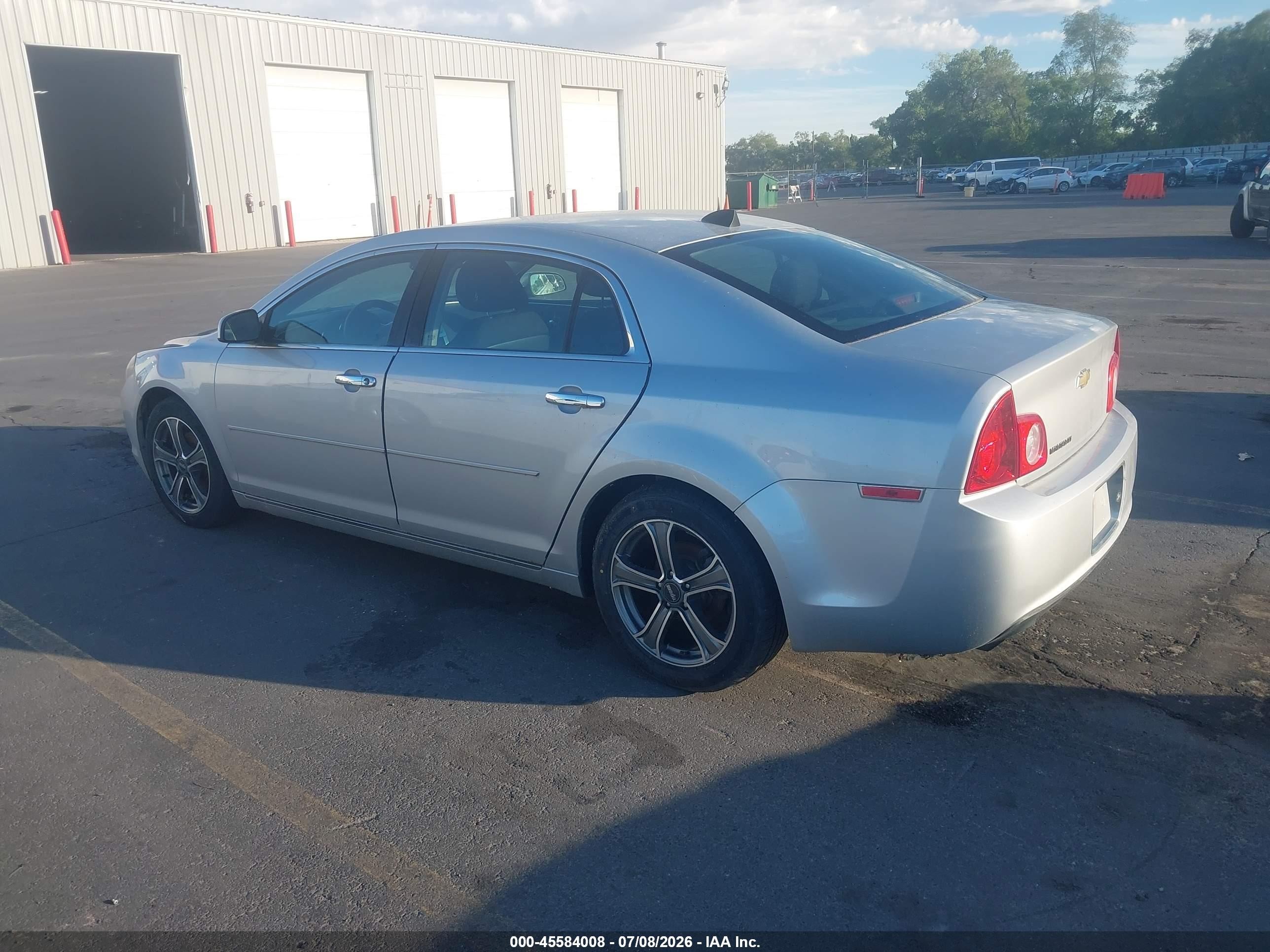 2012 Chevrolet Malibu 1lt Silver vin: 1G1ZC5EU4CF381935