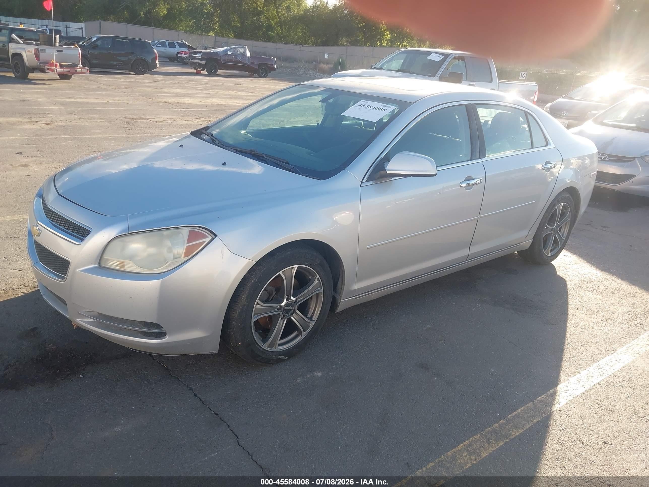 2012 Chevrolet Malibu 1lt Silver vin: 1G1ZC5EU4CF381935