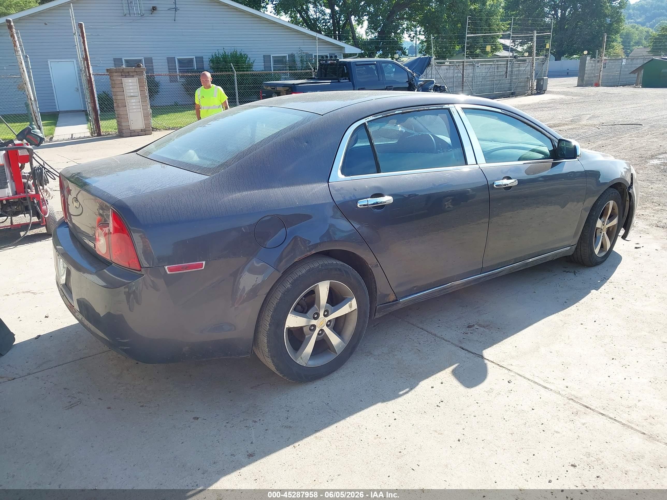 2011 Chevrolet Malibu 1lt Black vin: 1G1ZC5EU5BF101115