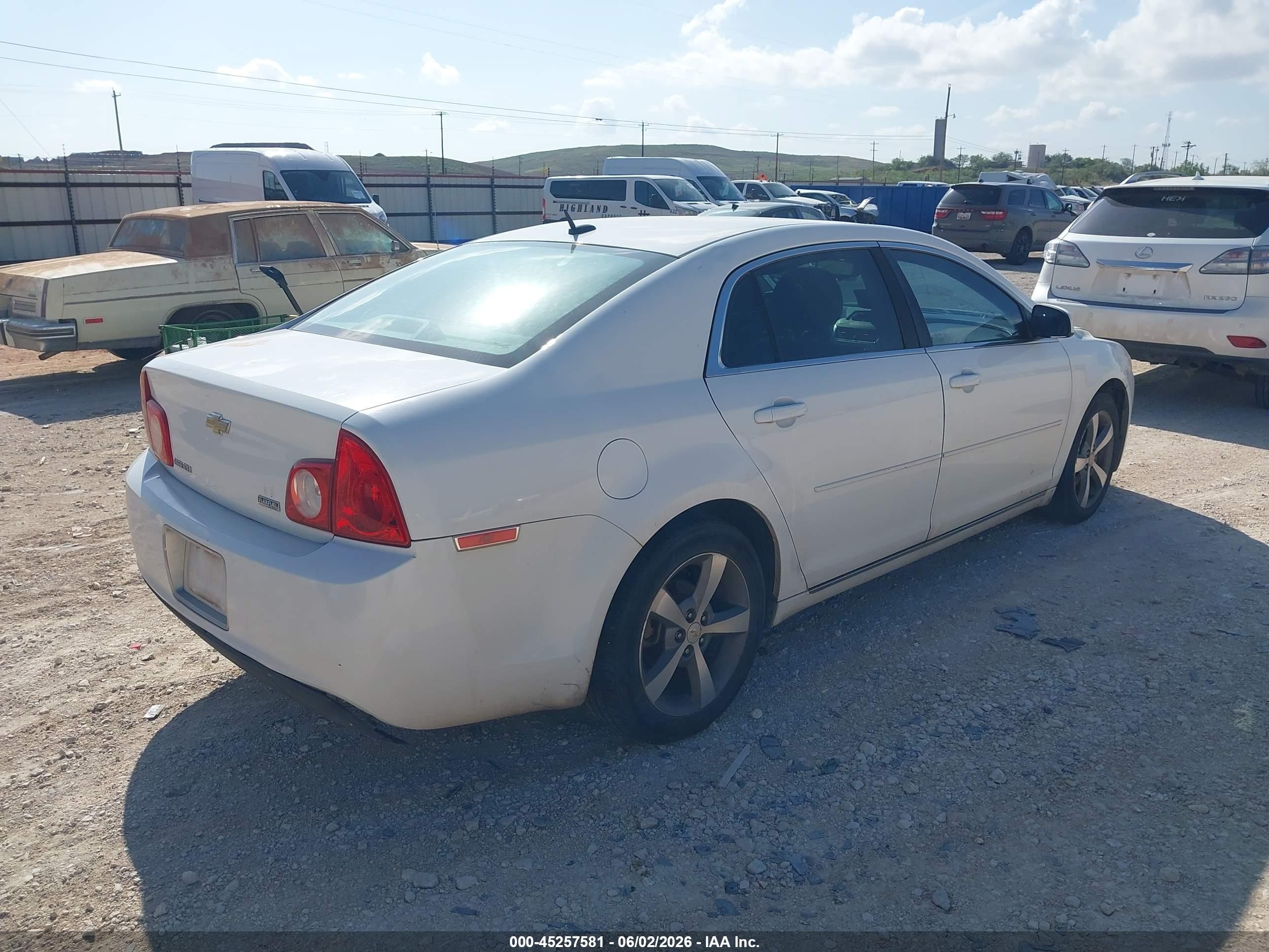 2011 Chevrolet Malibu 1lt White vin: 1G1ZC5EU5BF304151