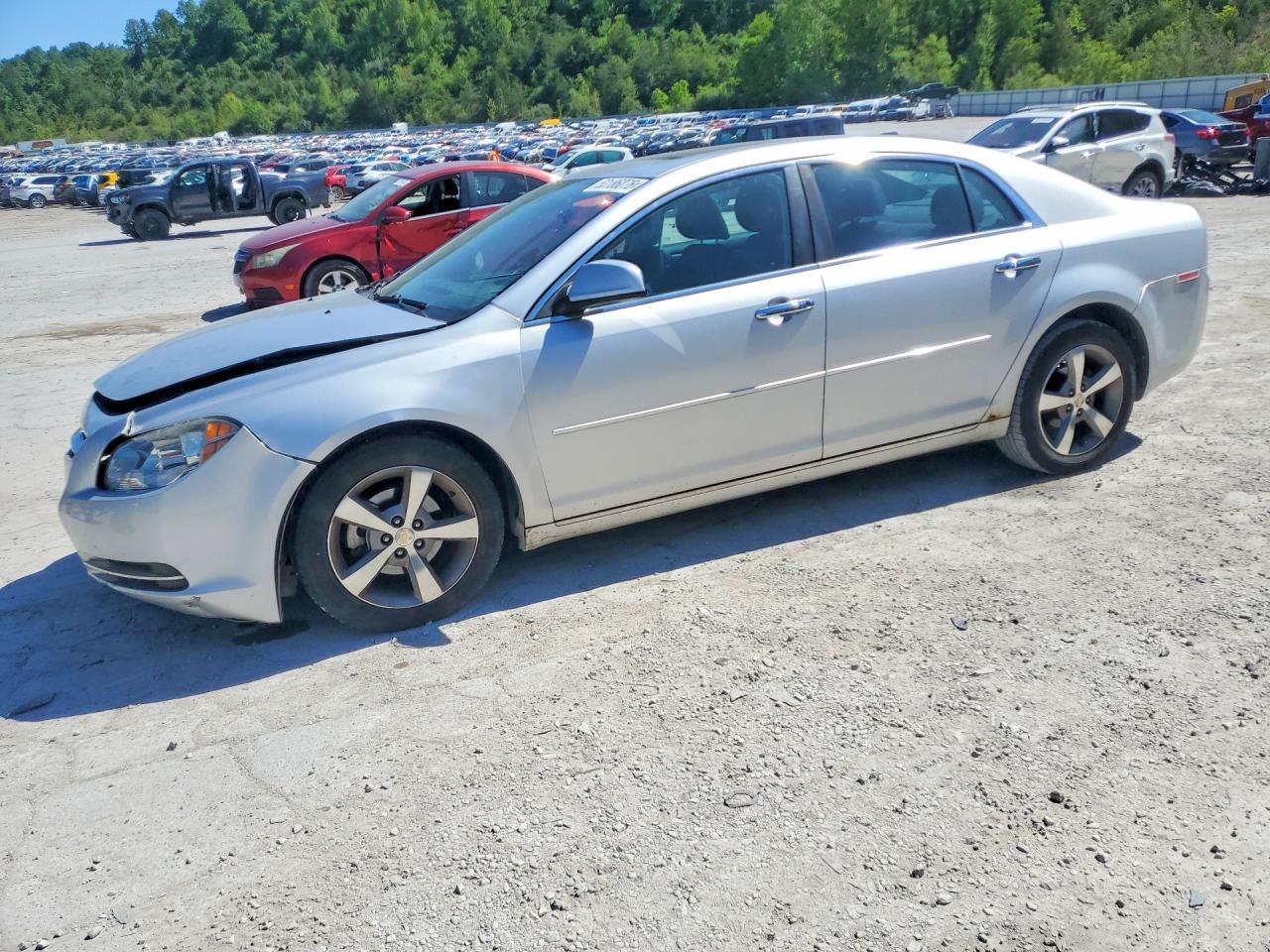 2012 Chevrolet Malibu 1lt Silver vin: 1G1ZC5EU5CF113329