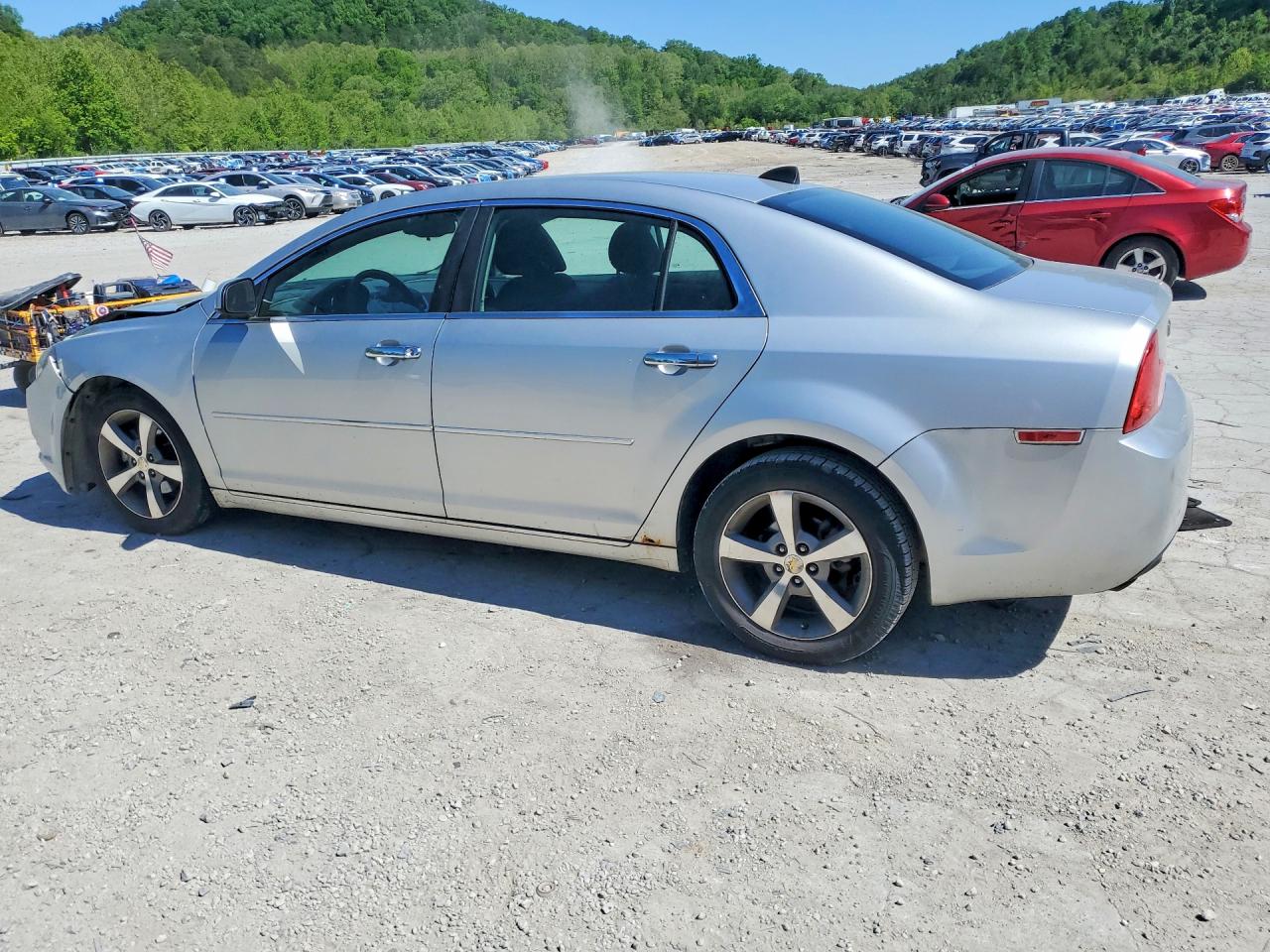 2012 Chevrolet Malibu 1lt Серебряный vin: 1G1ZC5EU5CF113329
