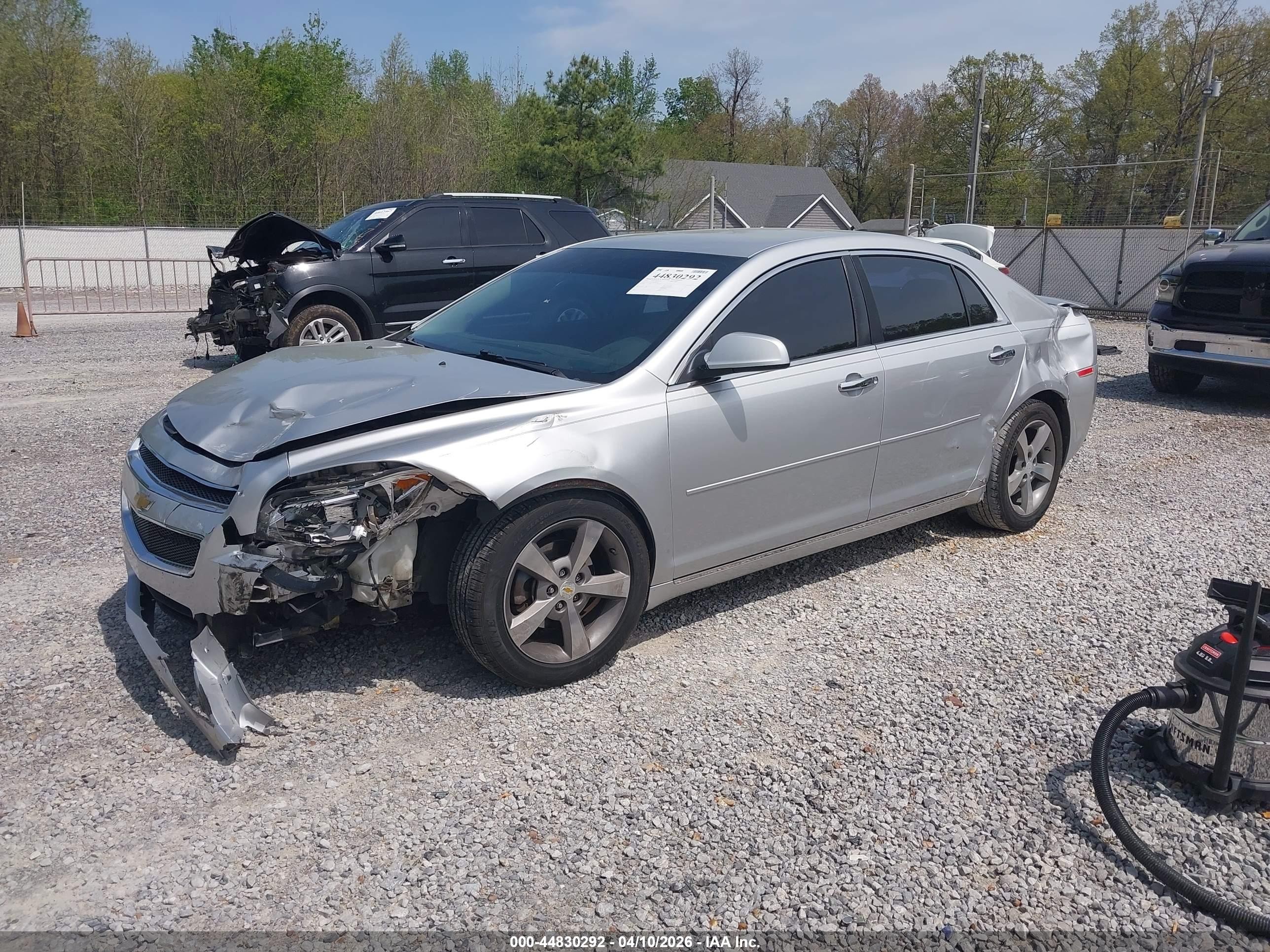 2012 Chevrolet Malibu 1lt Silver vin: 1G1ZC5EU5CF281021