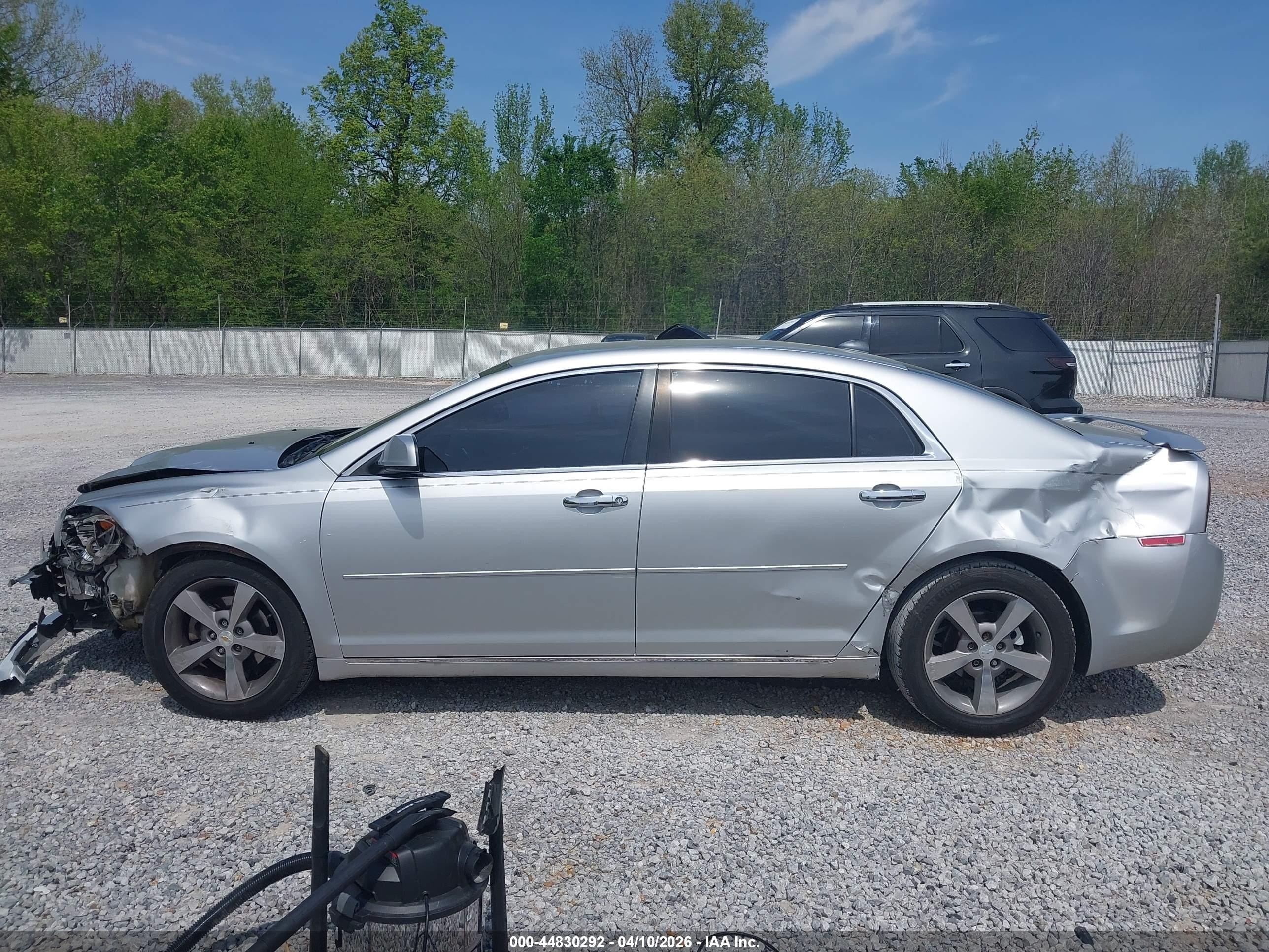2012 Chevrolet Malibu 1lt Silver vin: 1G1ZC5EU5CF281021