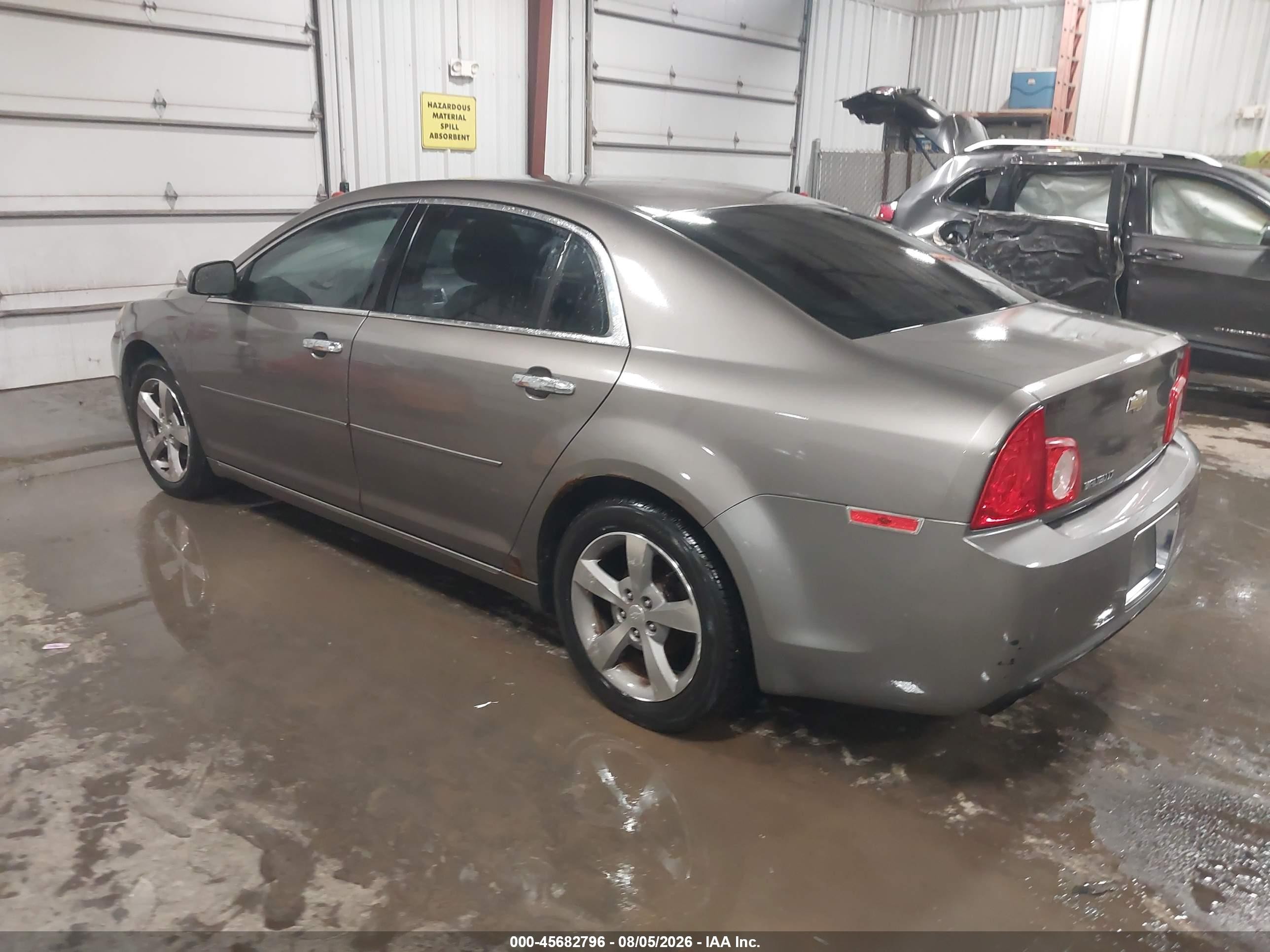 2012 Chevrolet Malibu 1lt Серый vin: 1G1ZC5EU6CF146310
