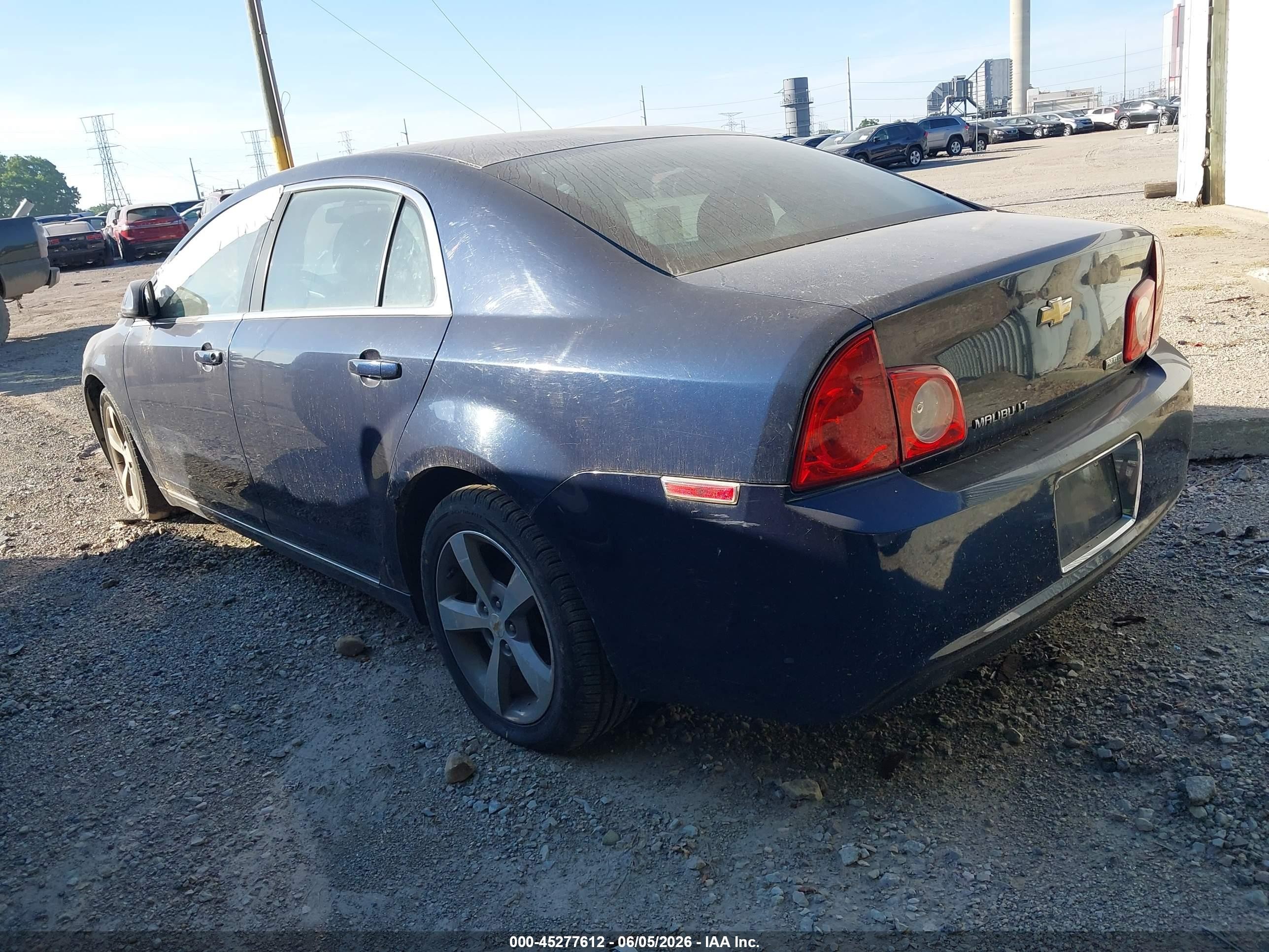 2011 Chevrolet Malibu 1lt Dark Blue vin: 1G1ZC5EU7BF144399