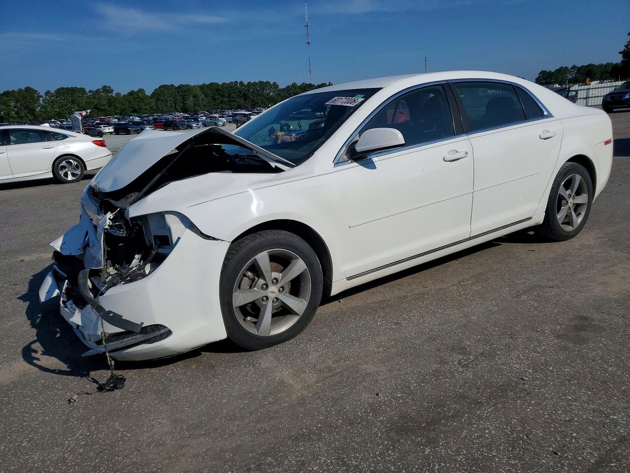 2011 Chevrolet Malibu 1lt White vin: 1G1ZC5EU7BF391907