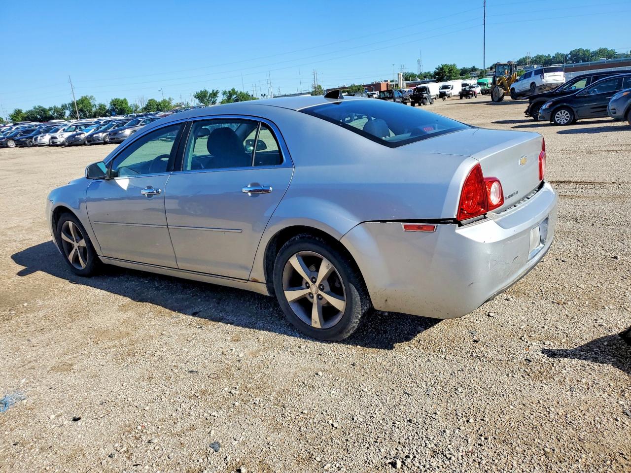 2012 Chevrolet Malibu 1lt Silver vin: 1G1ZC5EU7CF302855