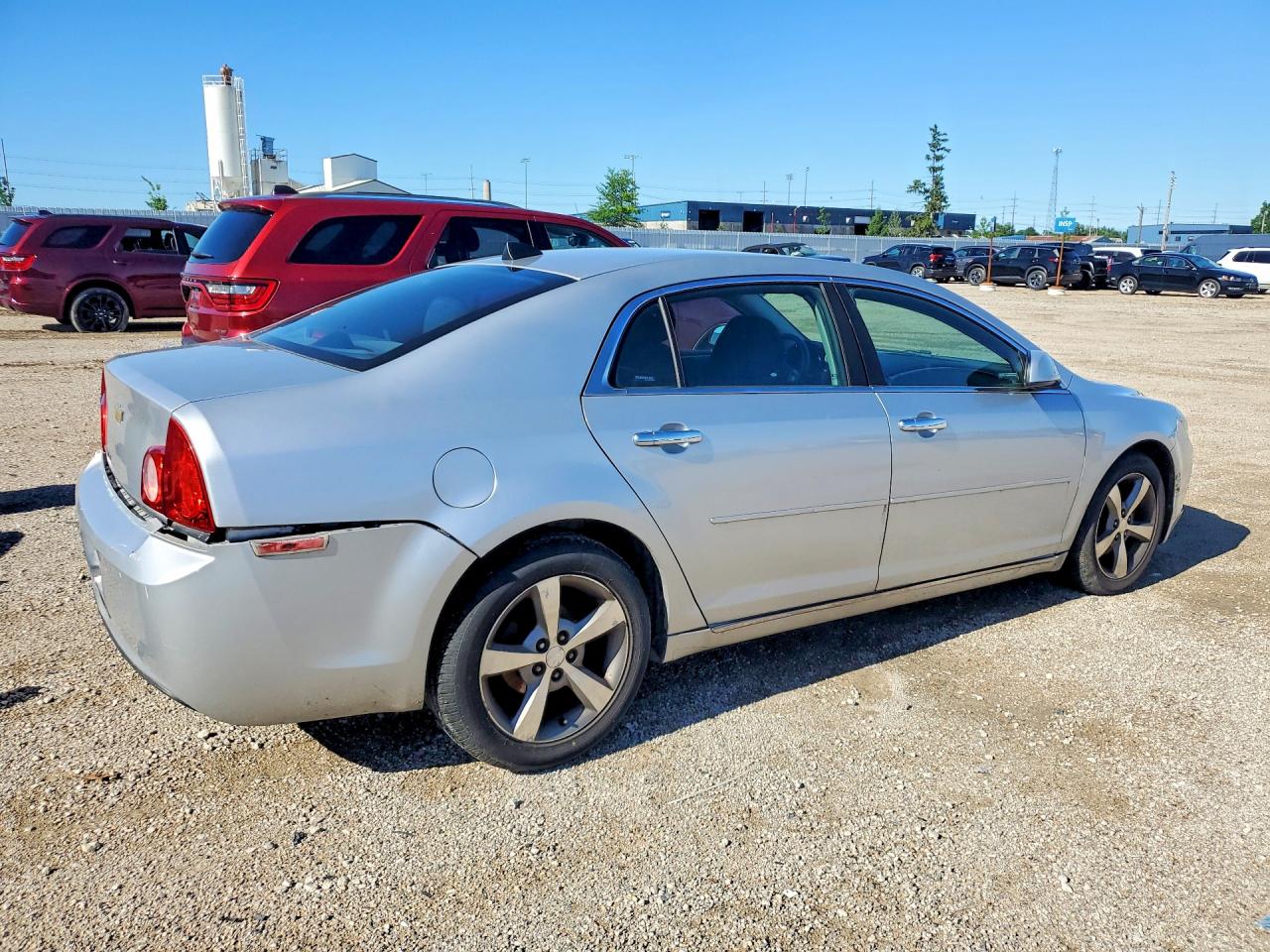 2012 Chevrolet Malibu 1lt Silver vin: 1G1ZC5EU7CF302855