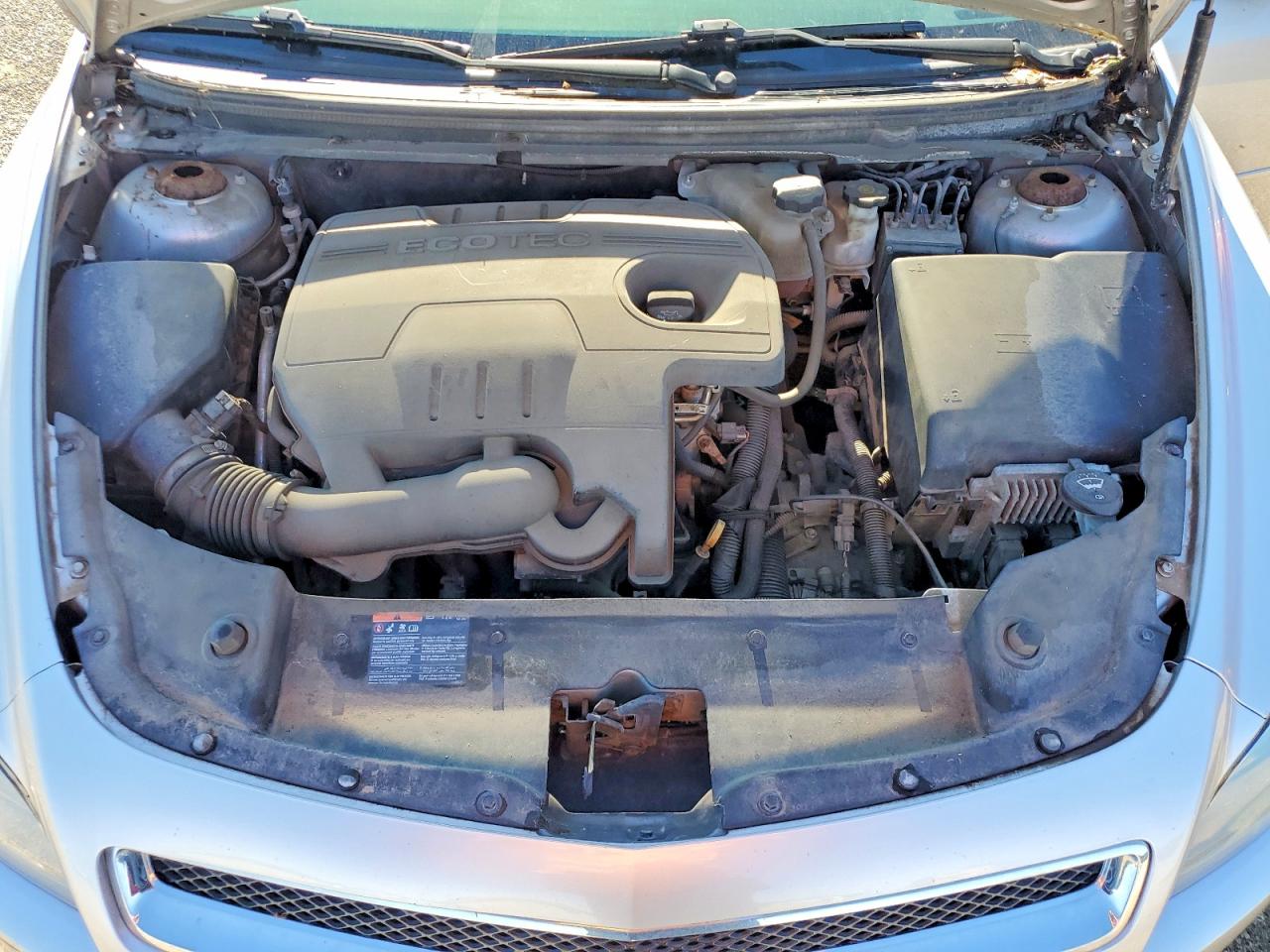 2012 Chevrolet Malibu 1lt Silver vin: 1G1ZC5EU7CF302855