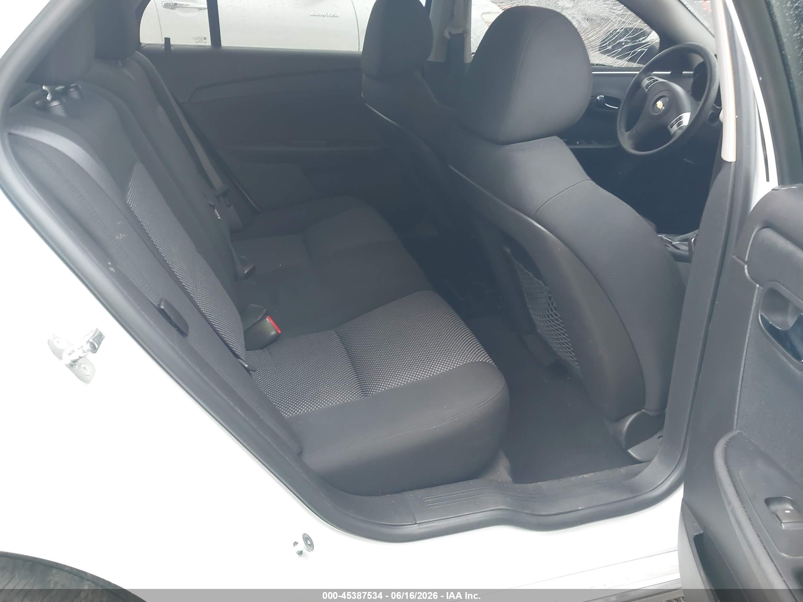 2012 Chevrolet Malibu 1lt White vin: 1G1ZC5EU7CF379970
