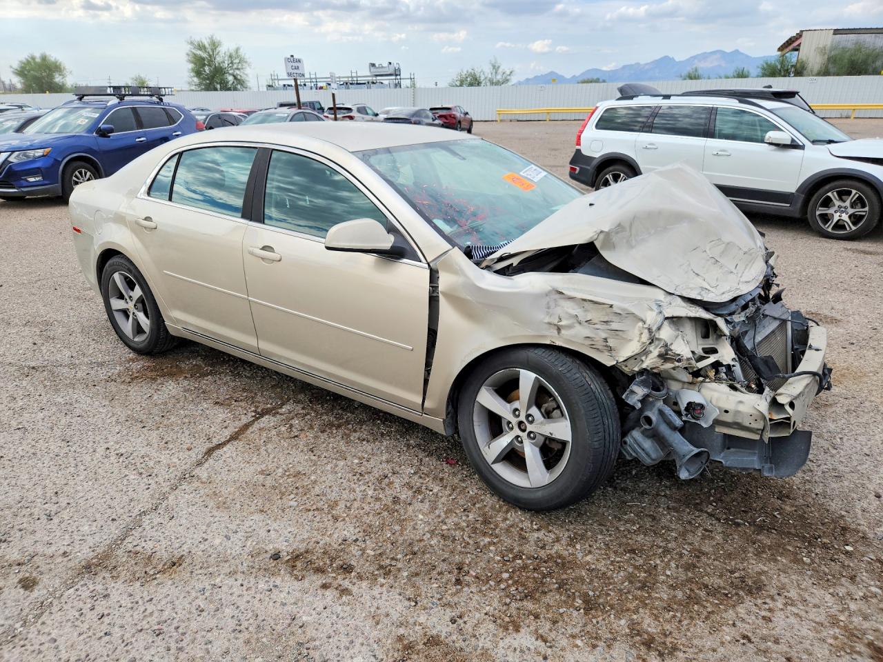 2011 Chevrolet Malibu 1lt Tan vin: 1G1ZC5EU8BF371827