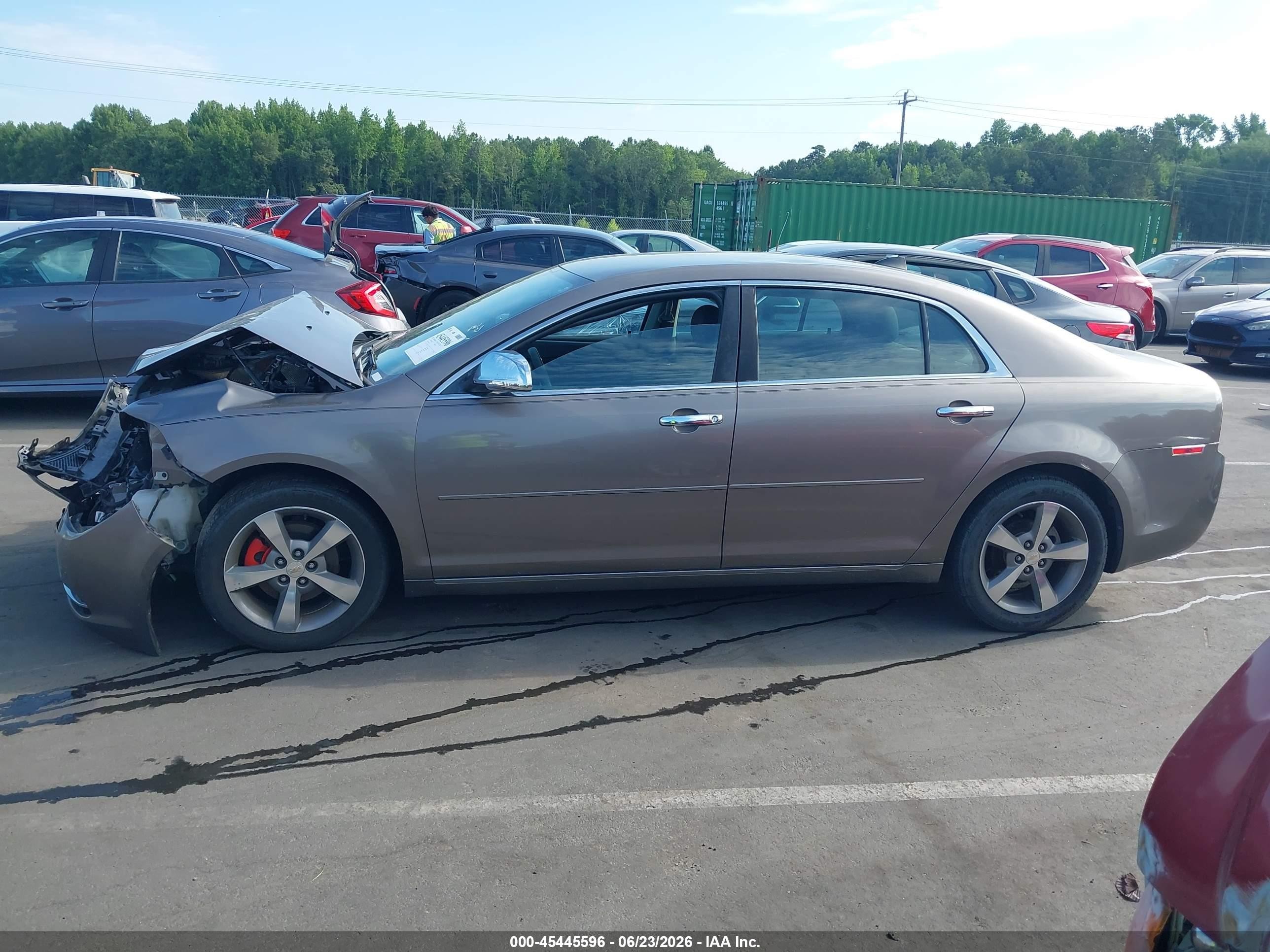 2012 Chevrolet Malibu 1lt Tan vin: 1G1ZC5EU8CF117133