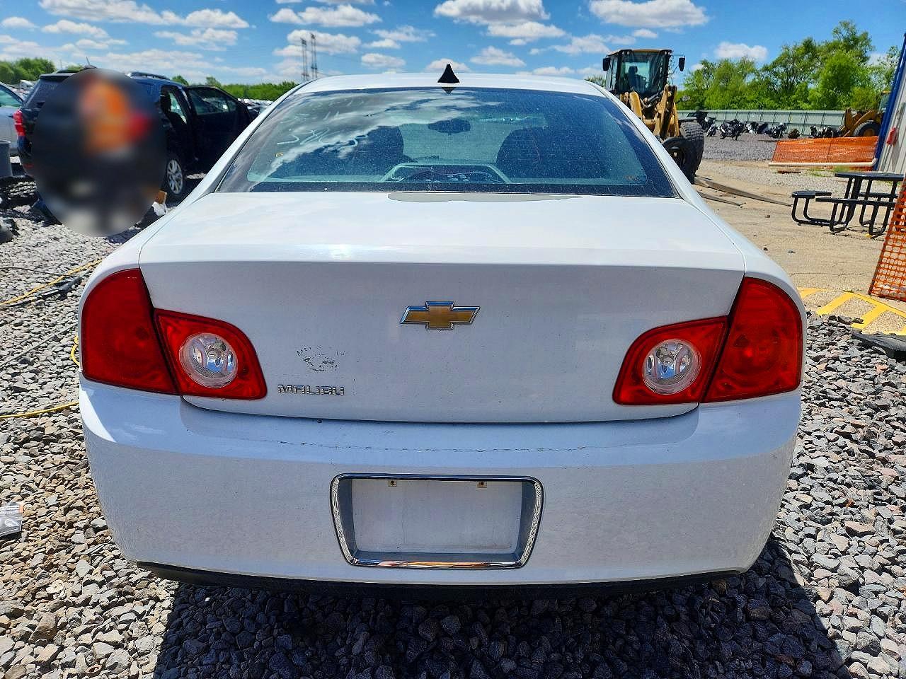 2012 Chevrolet Malibu 1lt White vin: 1G1ZC5EU8CF133963