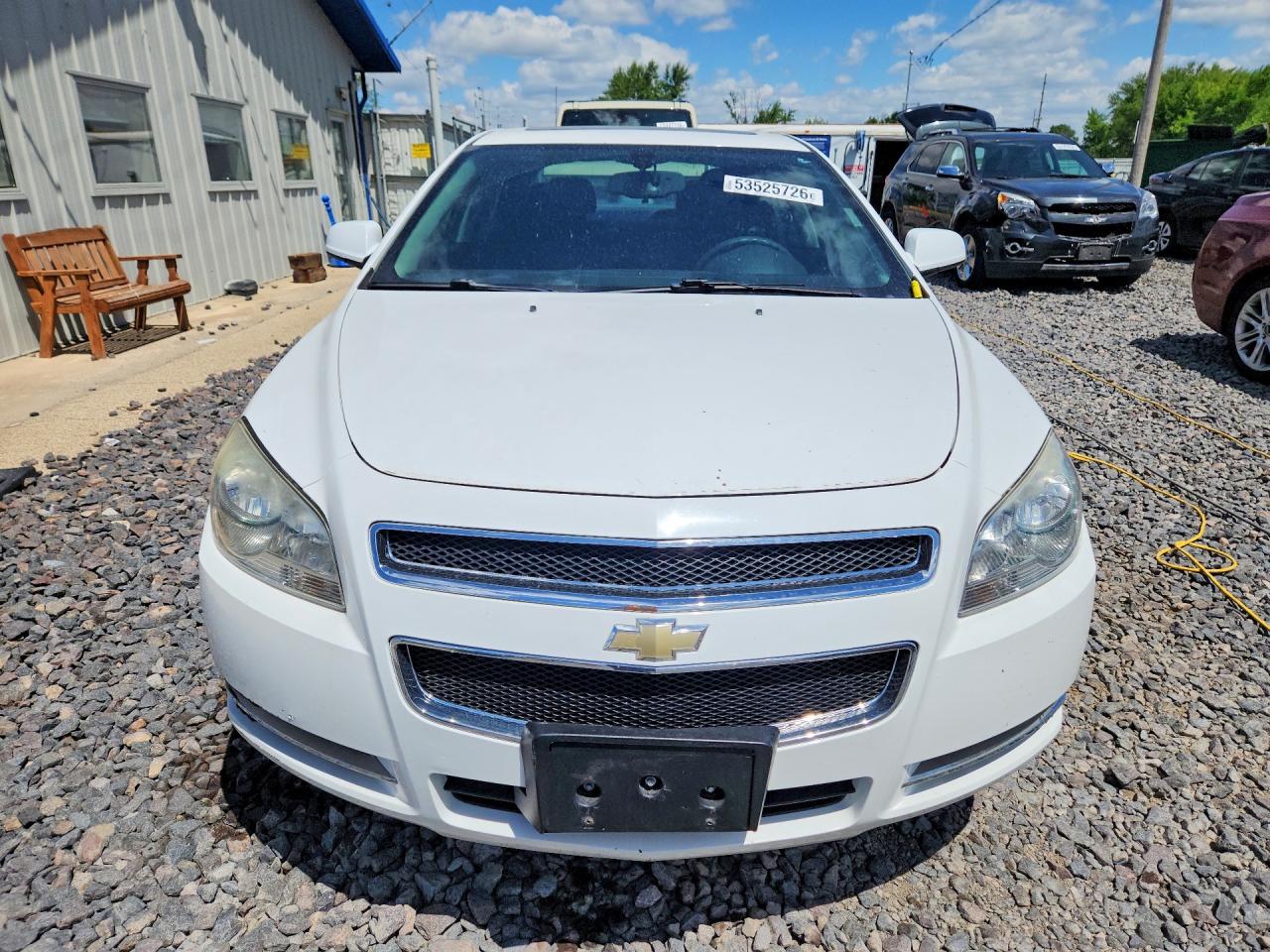 2012 Chevrolet Malibu 1lt White vin: 1G1ZC5EU8CF133963