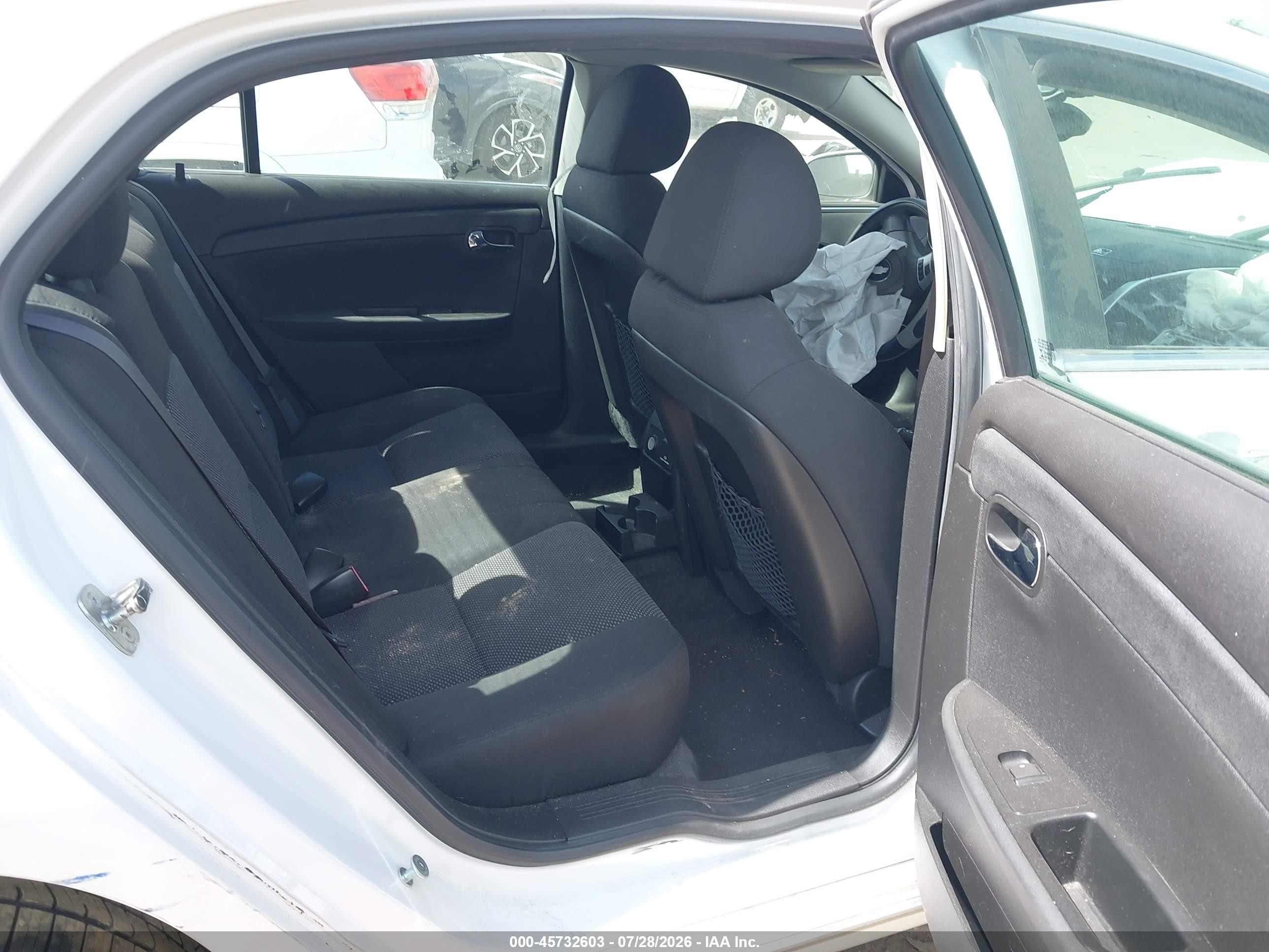 2012 Chevrolet Malibu 1lt White vin: 1G1ZC5EU8CF397166