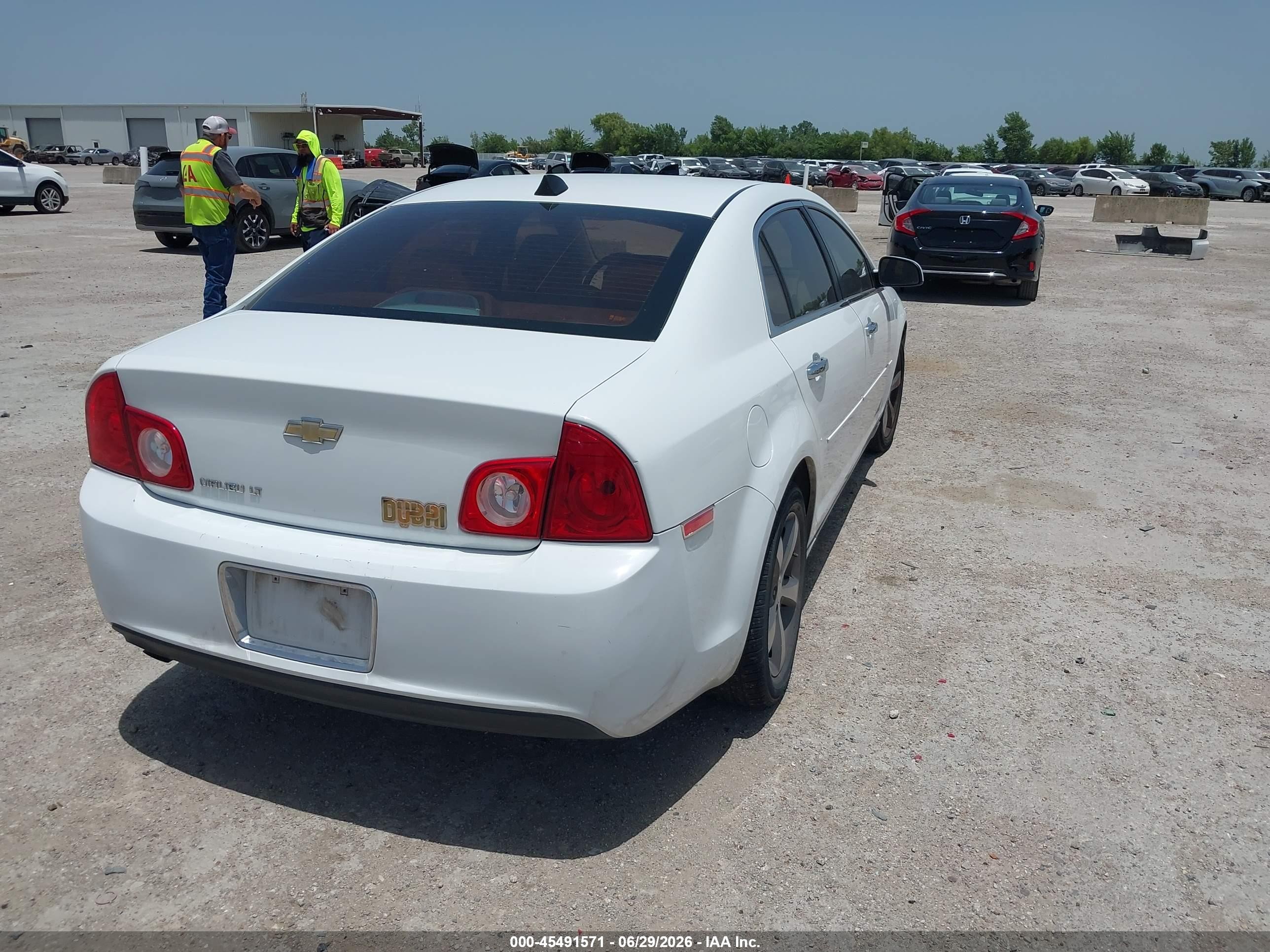 2012 Chevrolet Malibu 1lt White vin: 1G1ZC5EU9CF266456