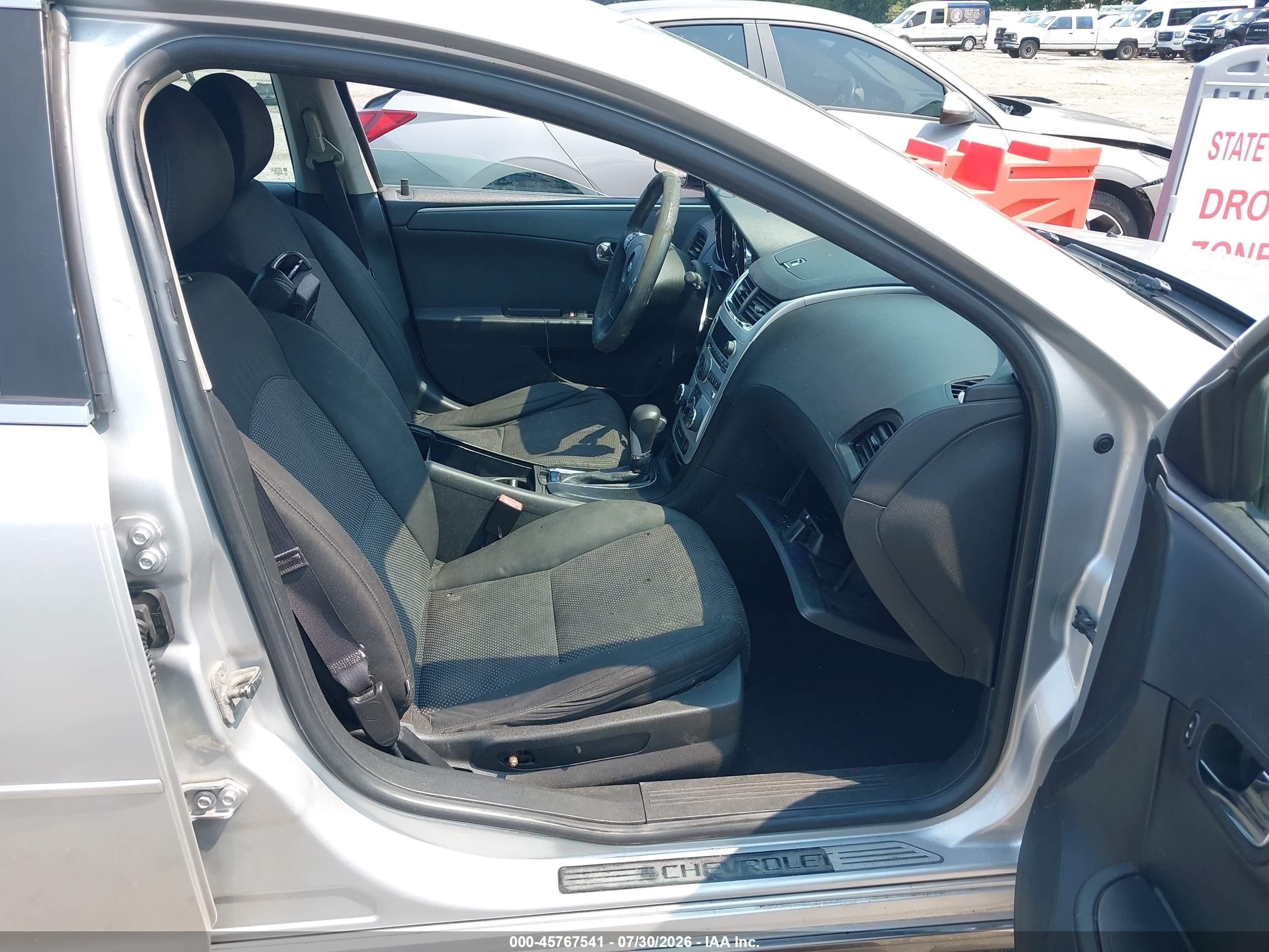 2012 Chevrolet Malibu 1lt Silver vin: 1G1ZC5EU9CF352222