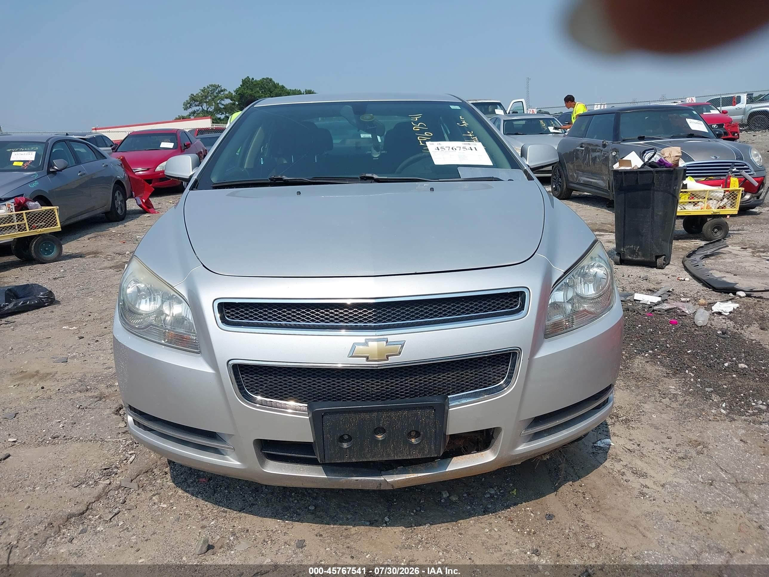 2012 Chevrolet Malibu 1lt Silver vin: 1G1ZC5EU9CF352222