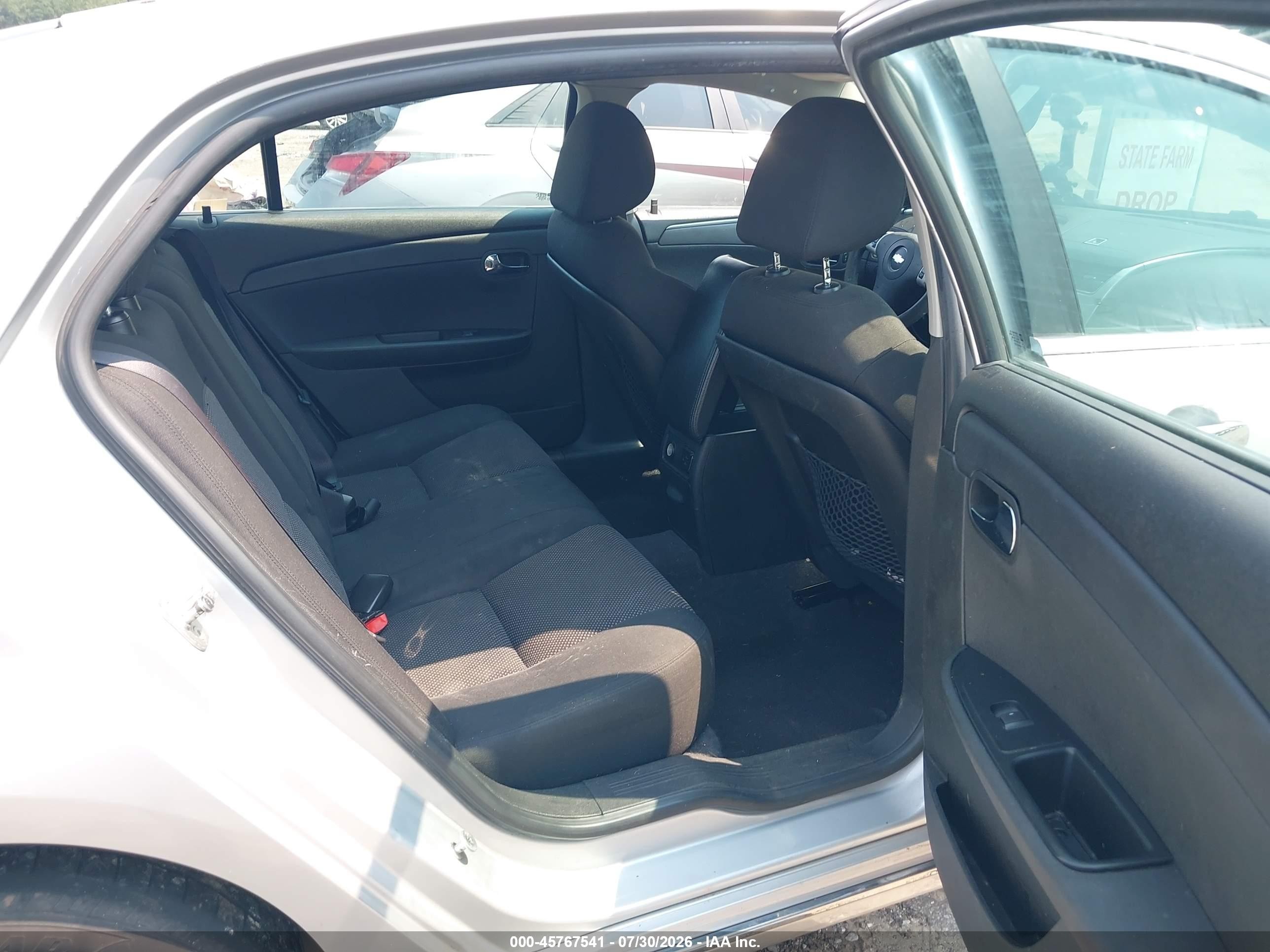 2012 Chevrolet Malibu 1lt Silver vin: 1G1ZC5EU9CF352222