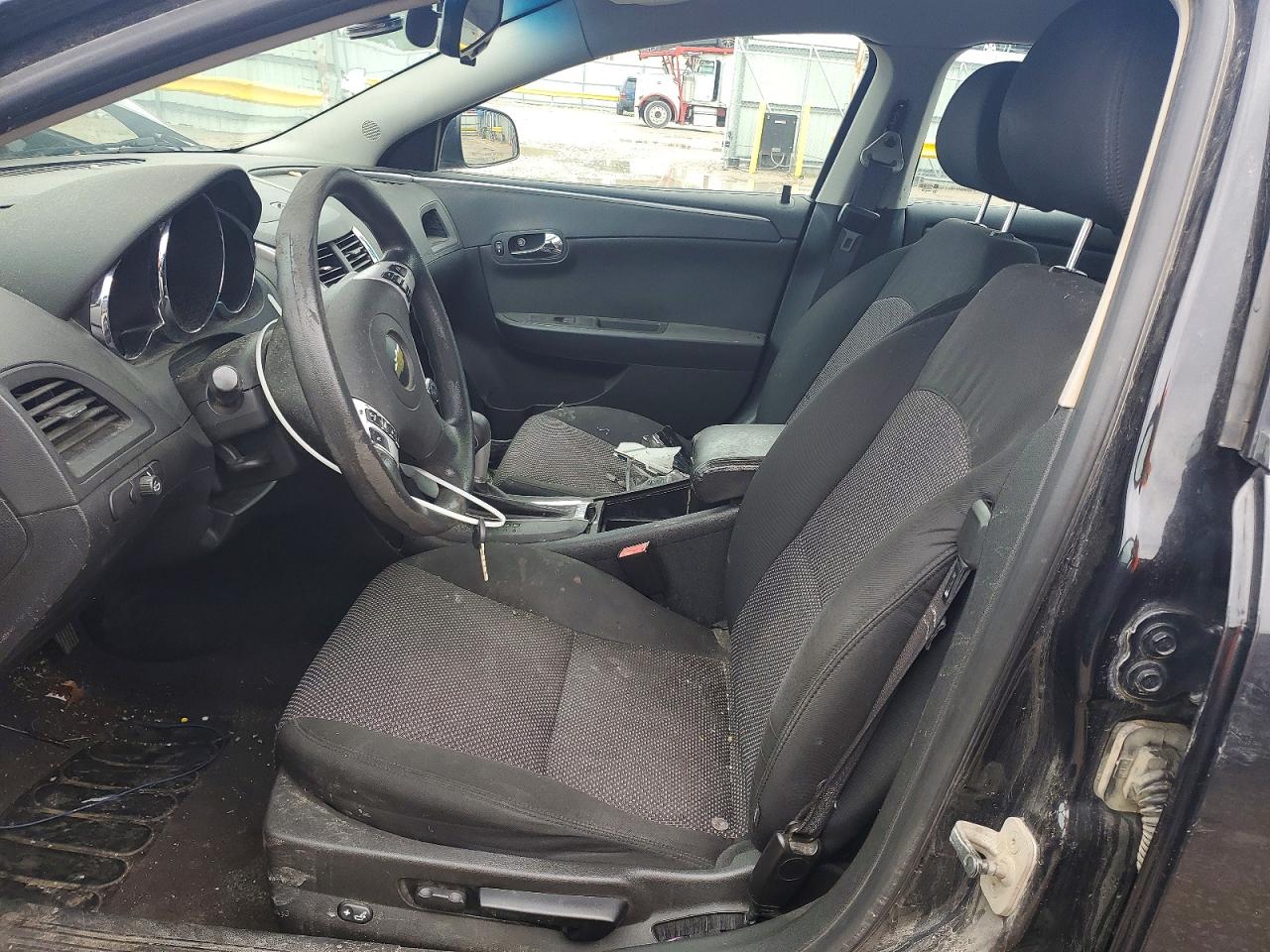 2012 Chevrolet Malibu Black vin: 1G1ZC5EUXCF380708