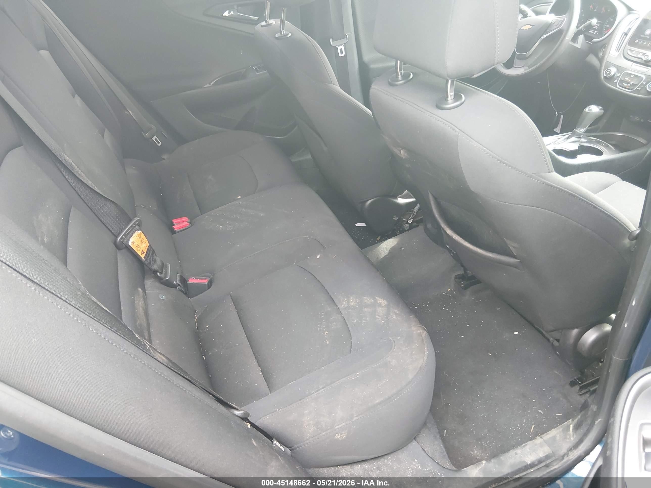2019 Chevrolet Malibu 1fl Blue vin: 1G1ZC5ST1KF138285