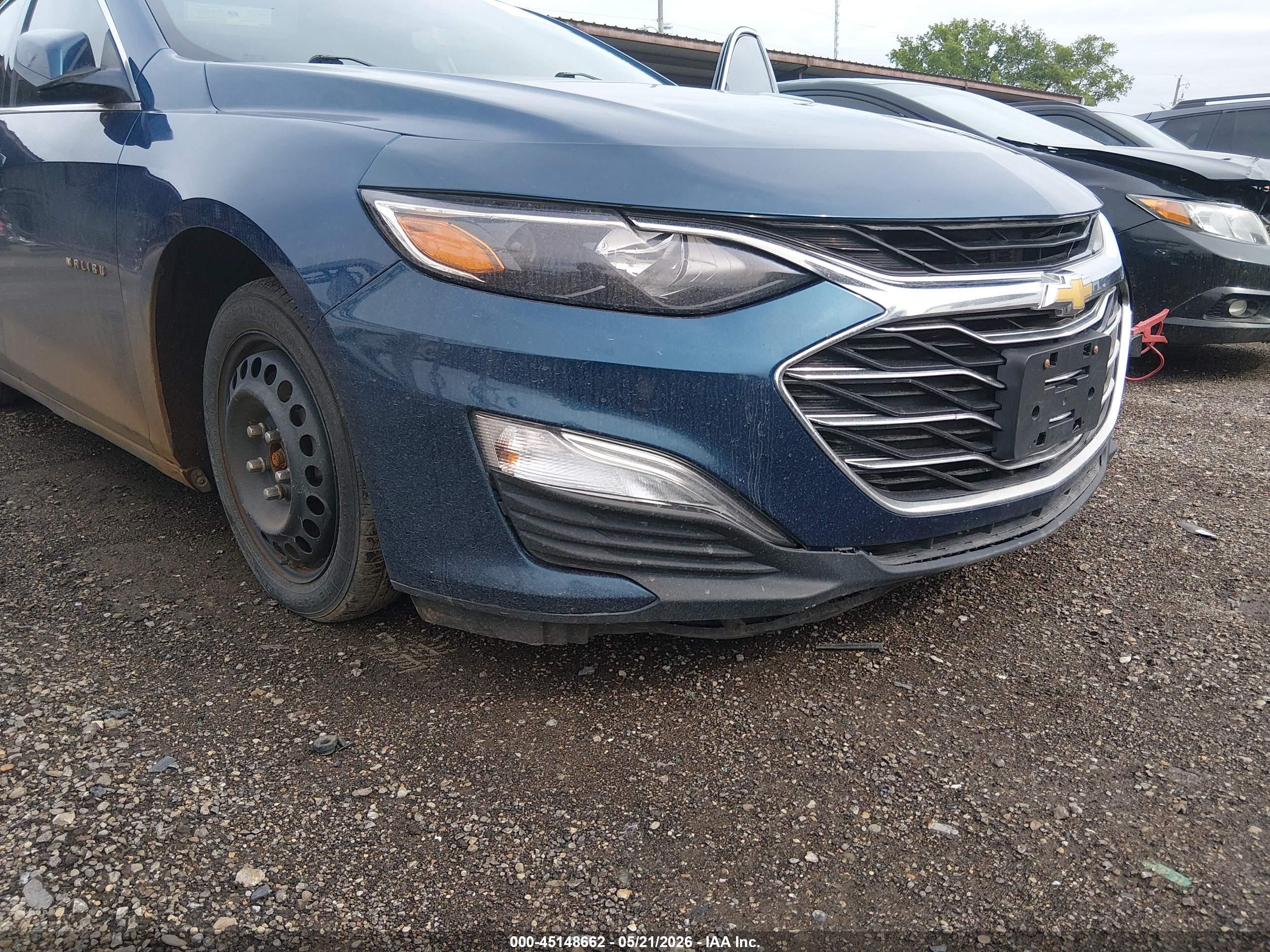2019 Chevrolet Malibu 1fl Blue vin: 1G1ZC5ST1KF138285