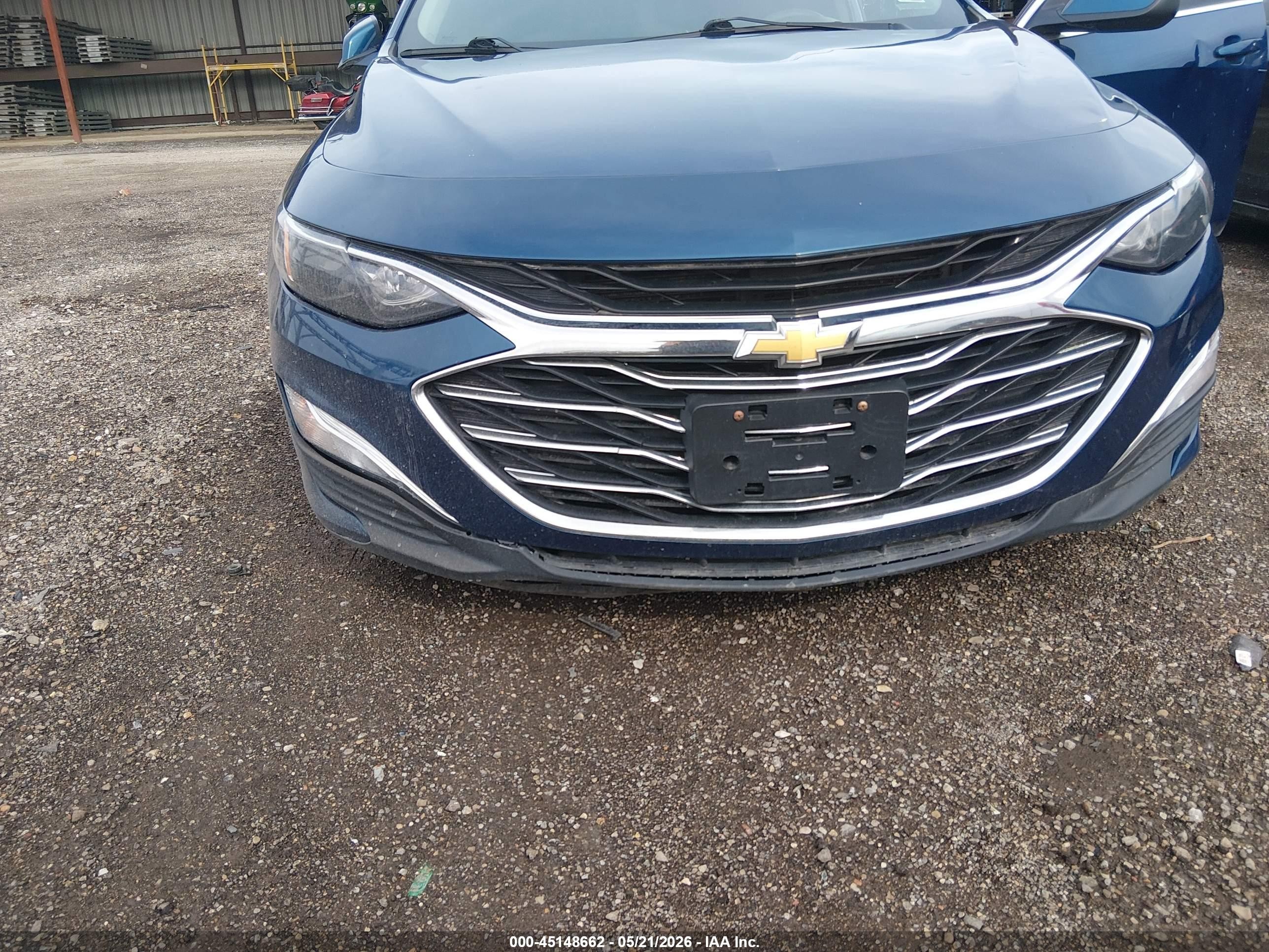 2019 Chevrolet Malibu 1fl Blue vin: 1G1ZC5ST1KF138285
